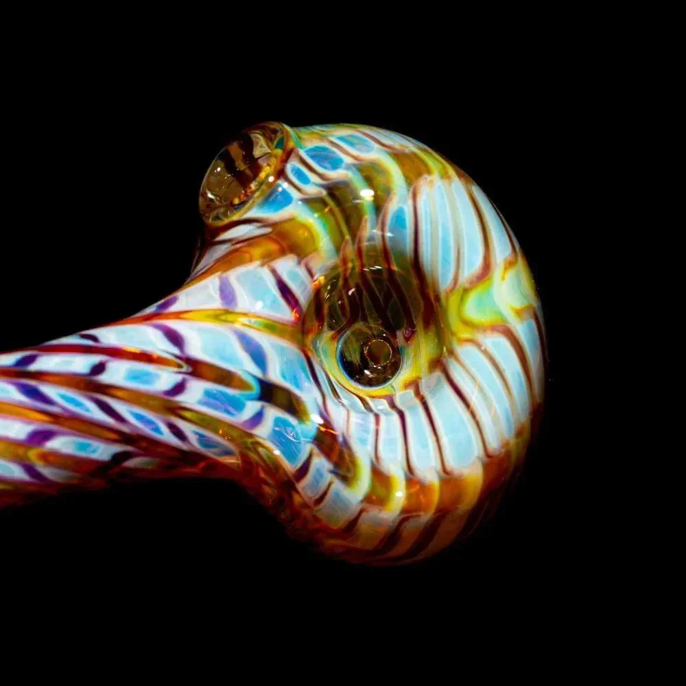 Glance Glass - Amber Purple Wrap & Rake Spoon - Image 4