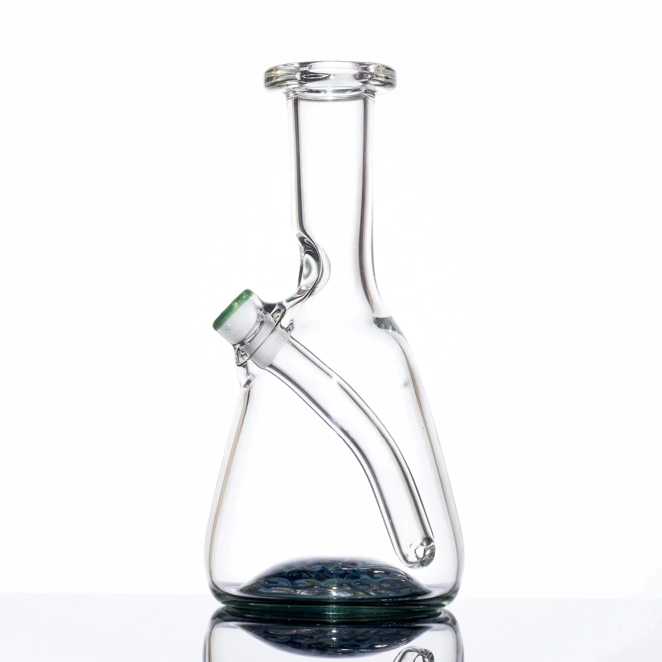 Glass By Bures - Mini Beaker Blue/Green Bottom - Image 2
