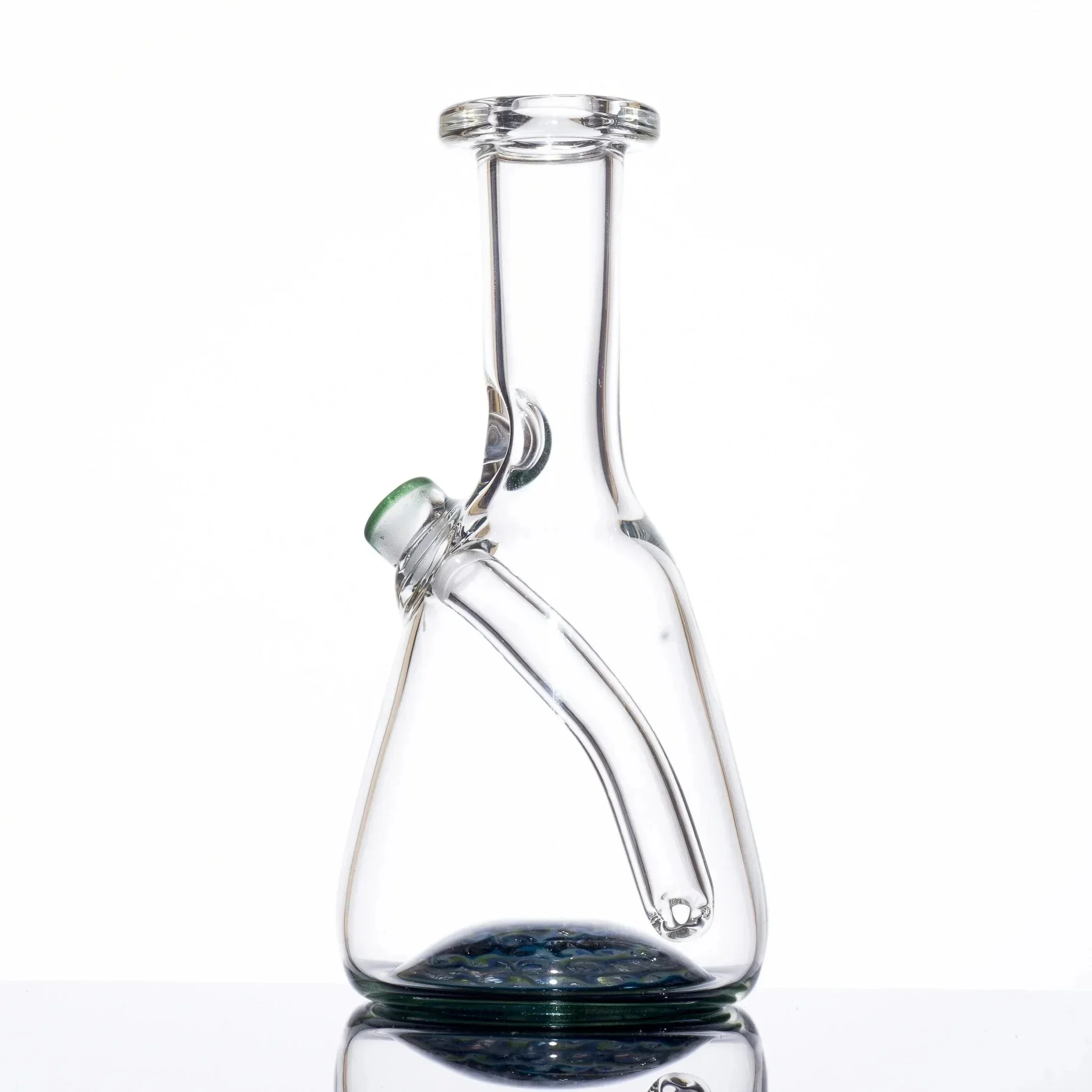 Glass By Bures - Mini Beaker Blue/Green Bottom - Image 3