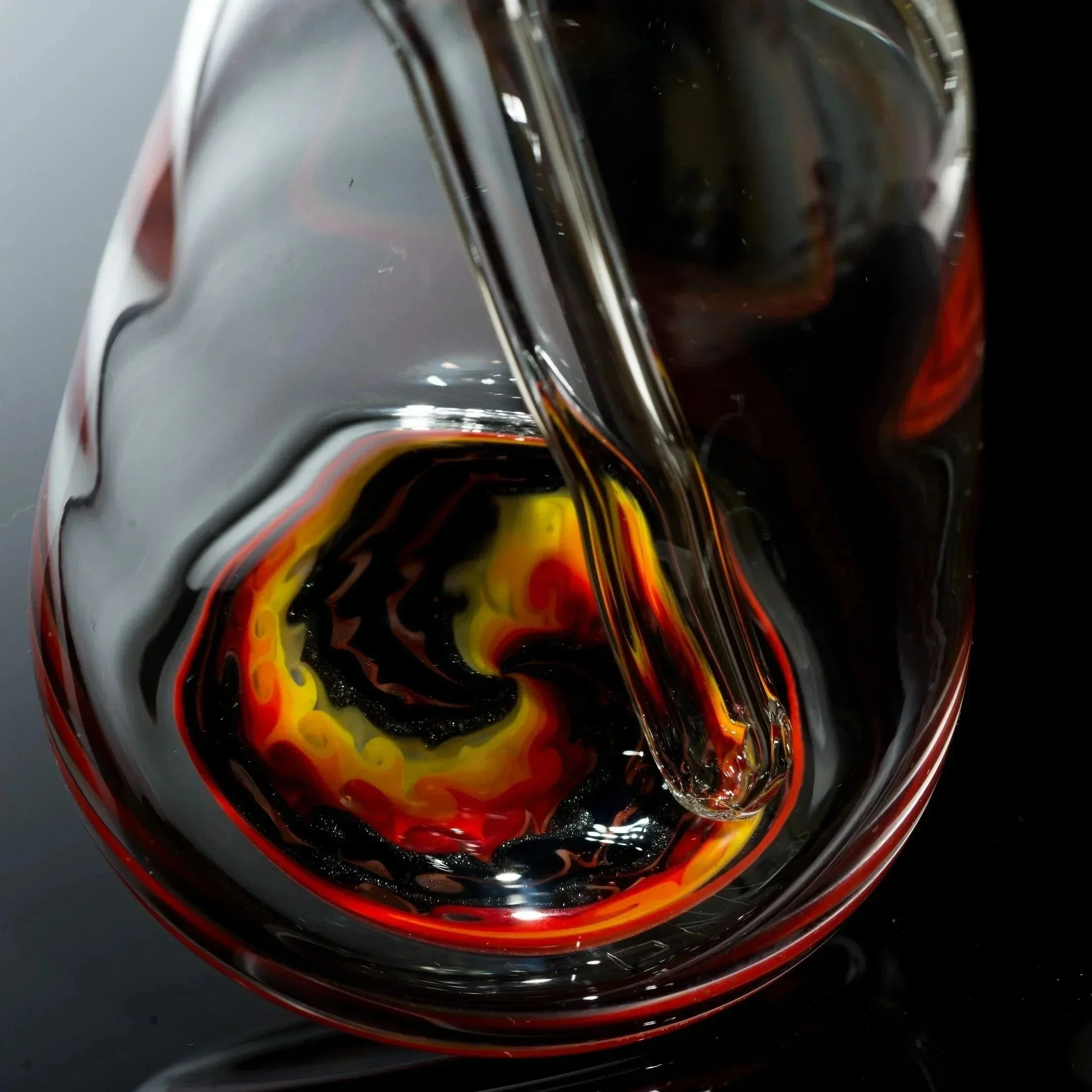 Glass By Bures - Mini Beaker Red Bottom - Image 10