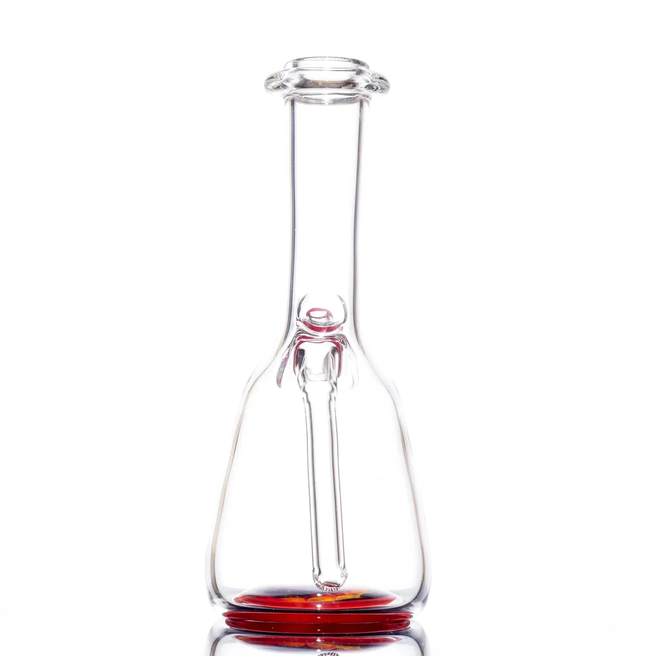 Glass By Bures - Mini Beaker Red Bottom - Image 4