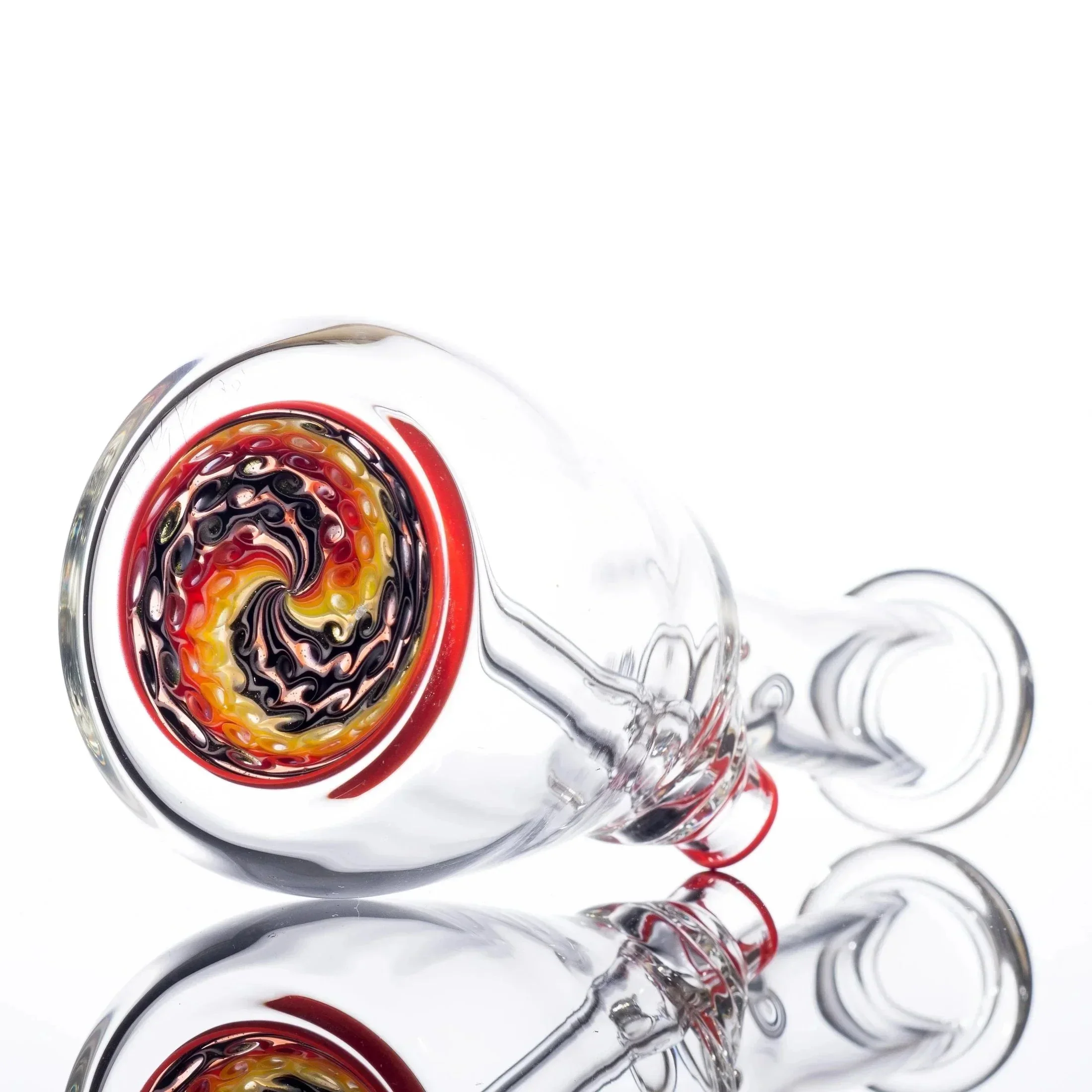 Glass By Bures - Mini Beaker Red Bottom - Image 9