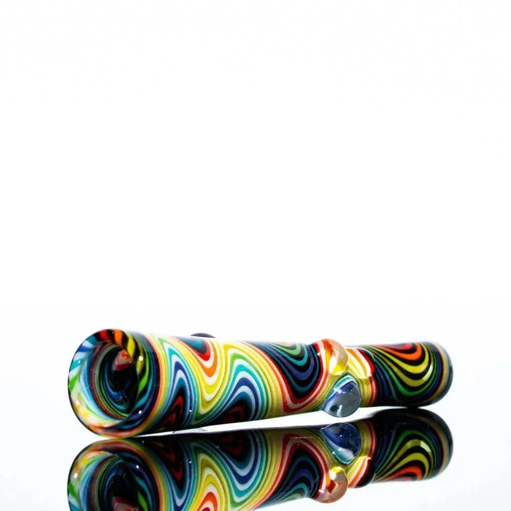 Glass Distractions - Black Rainbow Wig Wag Onie - Image 2