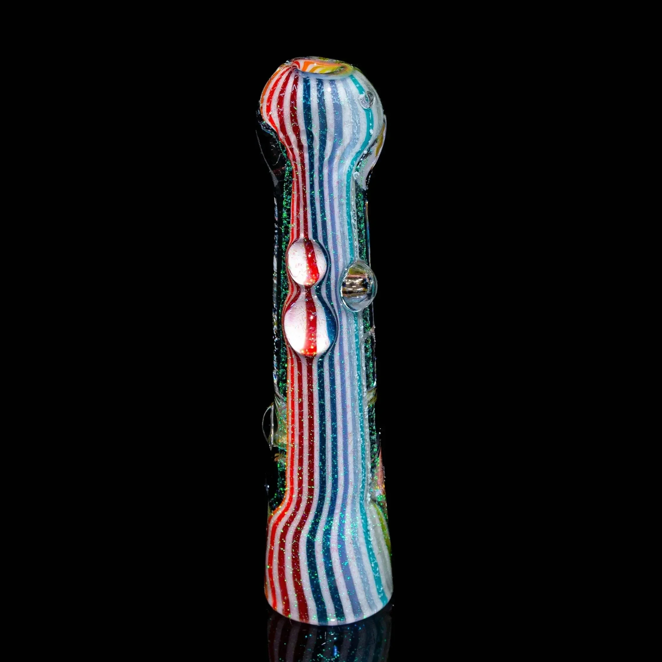 Glass Distractions - Rainbow Dichro Onie - Image 2