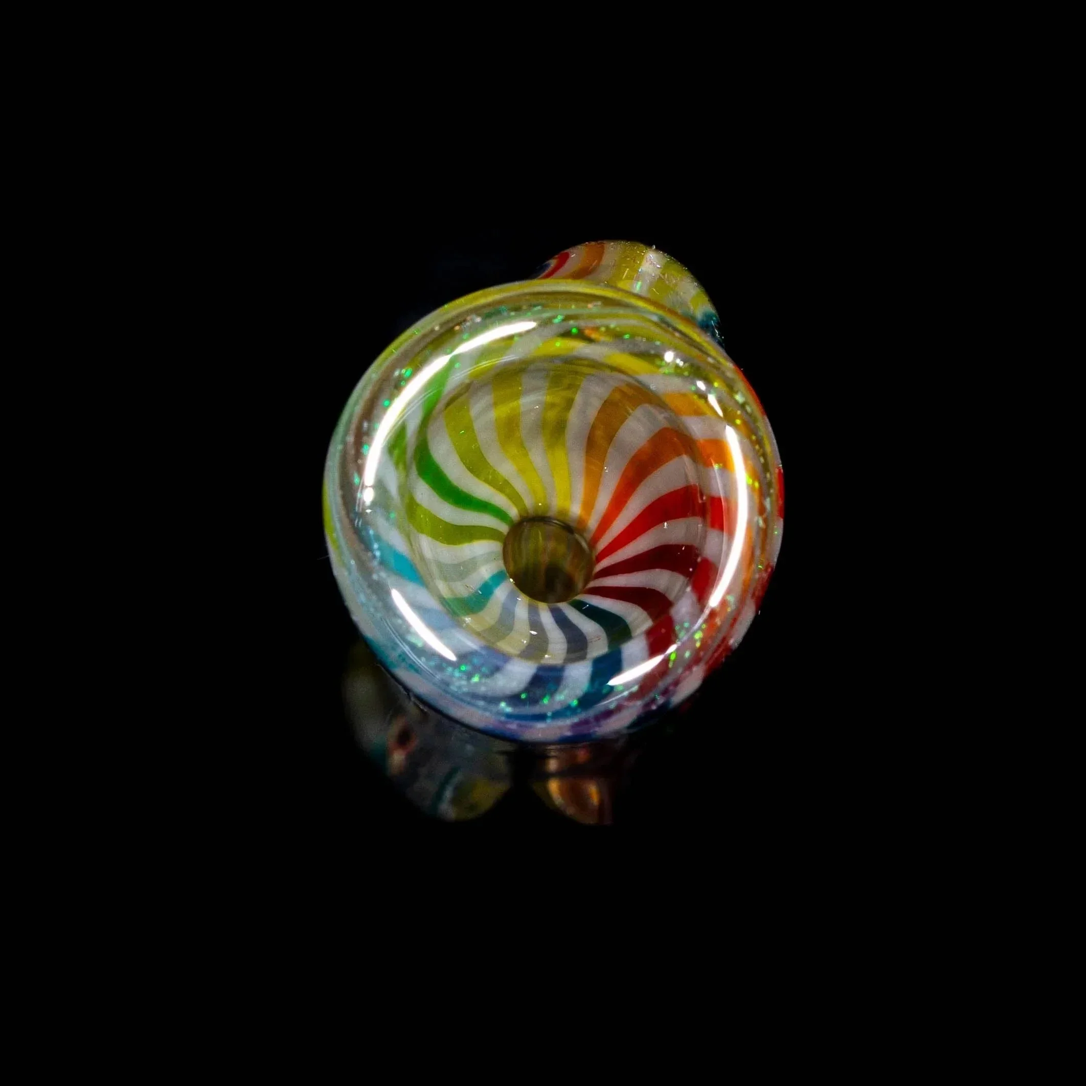 Glass Distractions - Rainbow Dichro Onie - Image 3
