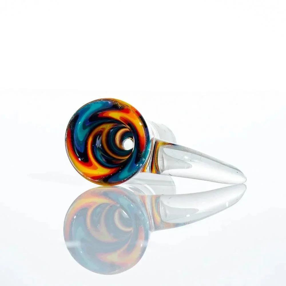 Glass Distractions - Fire & Ice Wig Wag 14mm Flare Slide - Image 2