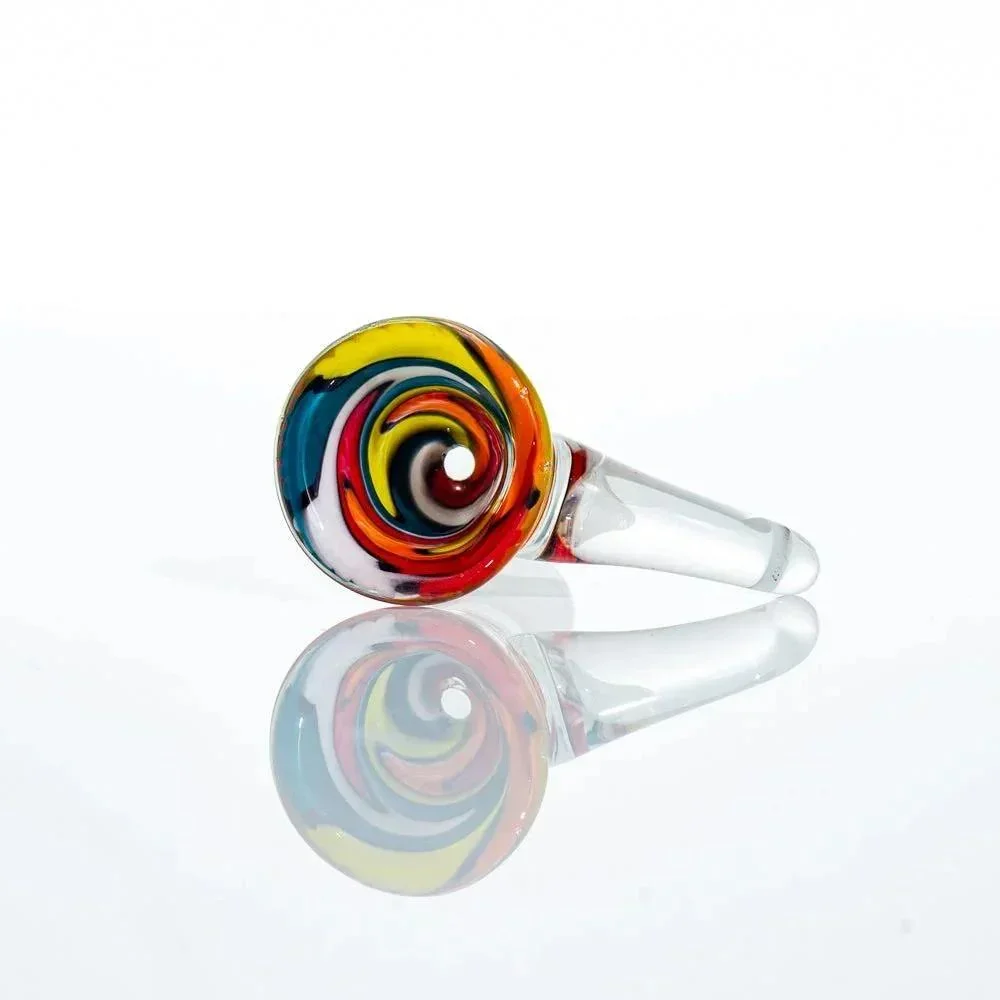 Glass Distractions - Rubix Cube Wig Wag 14mm Flare Slide - Image 2