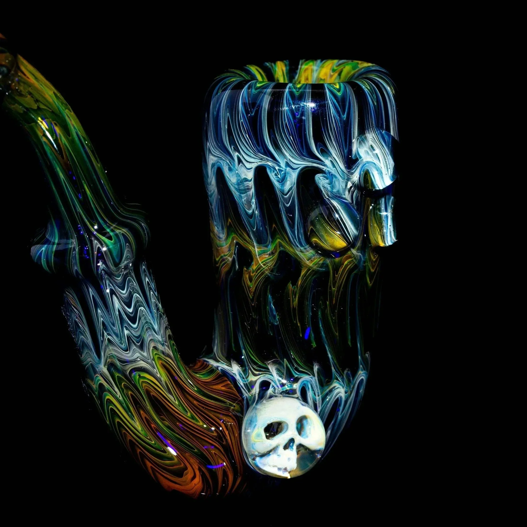 Glass Distractions - Skull Sherlock - Image 2