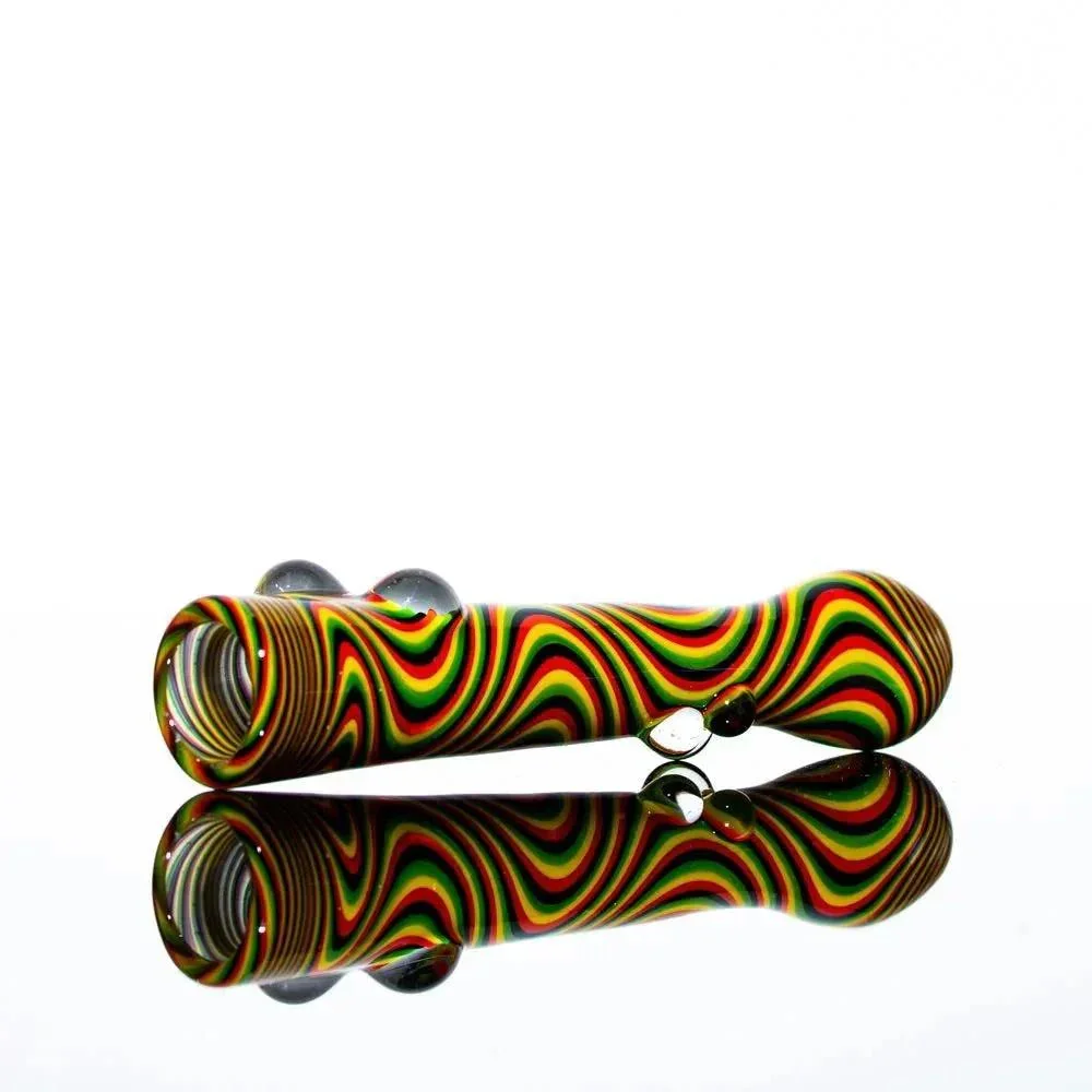 Glass Distractions - Rasta Wig Wag Onie - Image 2