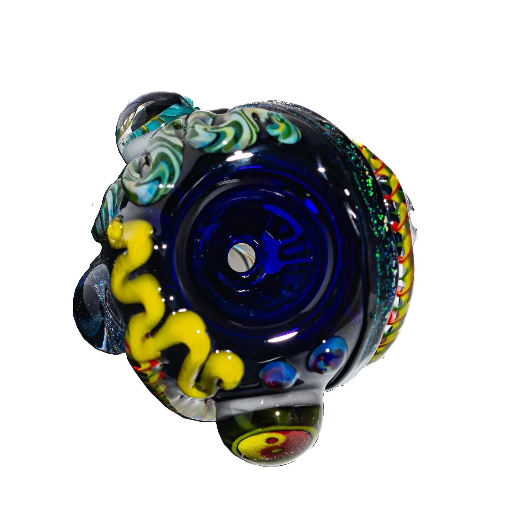 Glass Distractions - Ying Yang Chaos 14mm Slide - Image 2
