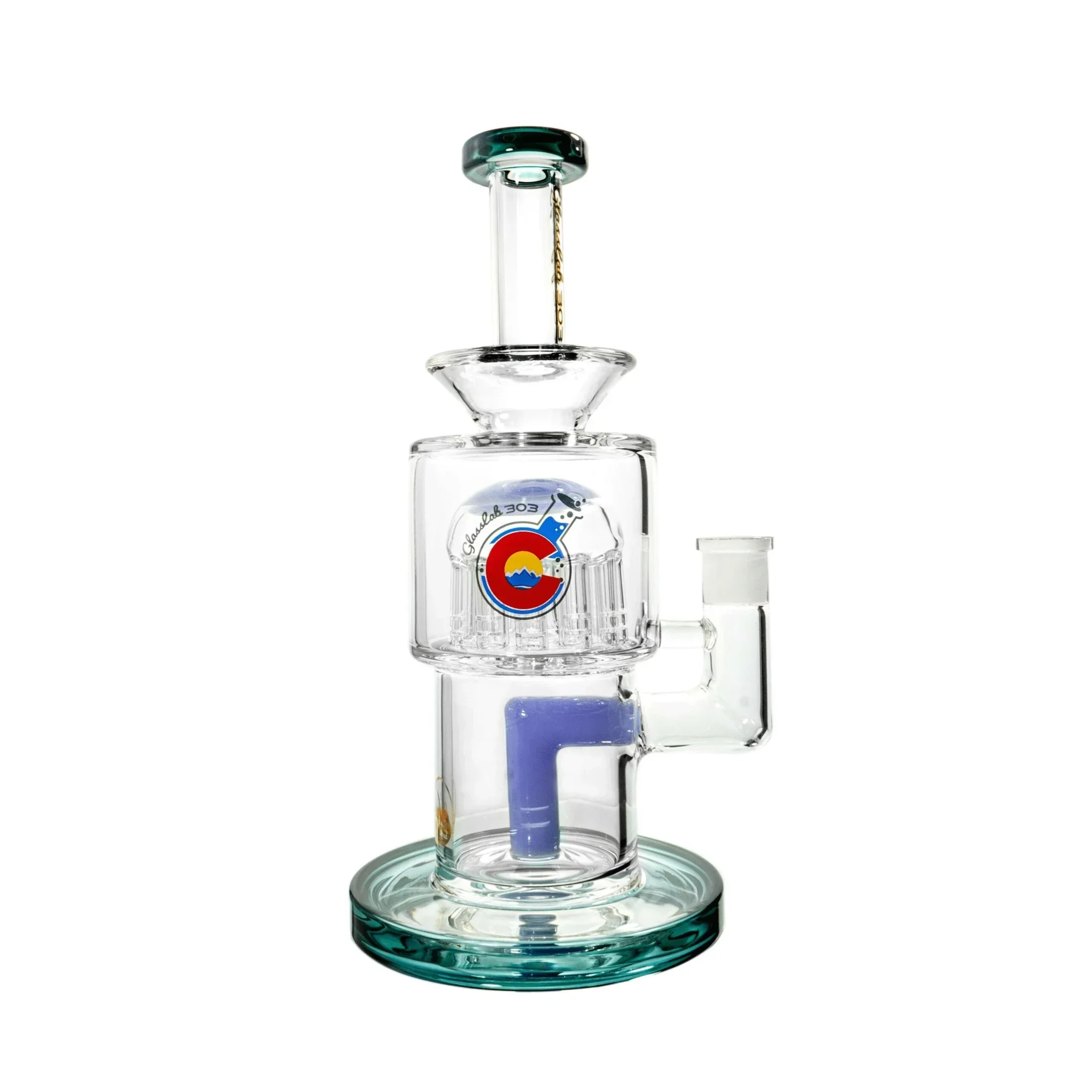 Glass Lab 303 - 14mm Fused Stem To 20 Arm - Image 3