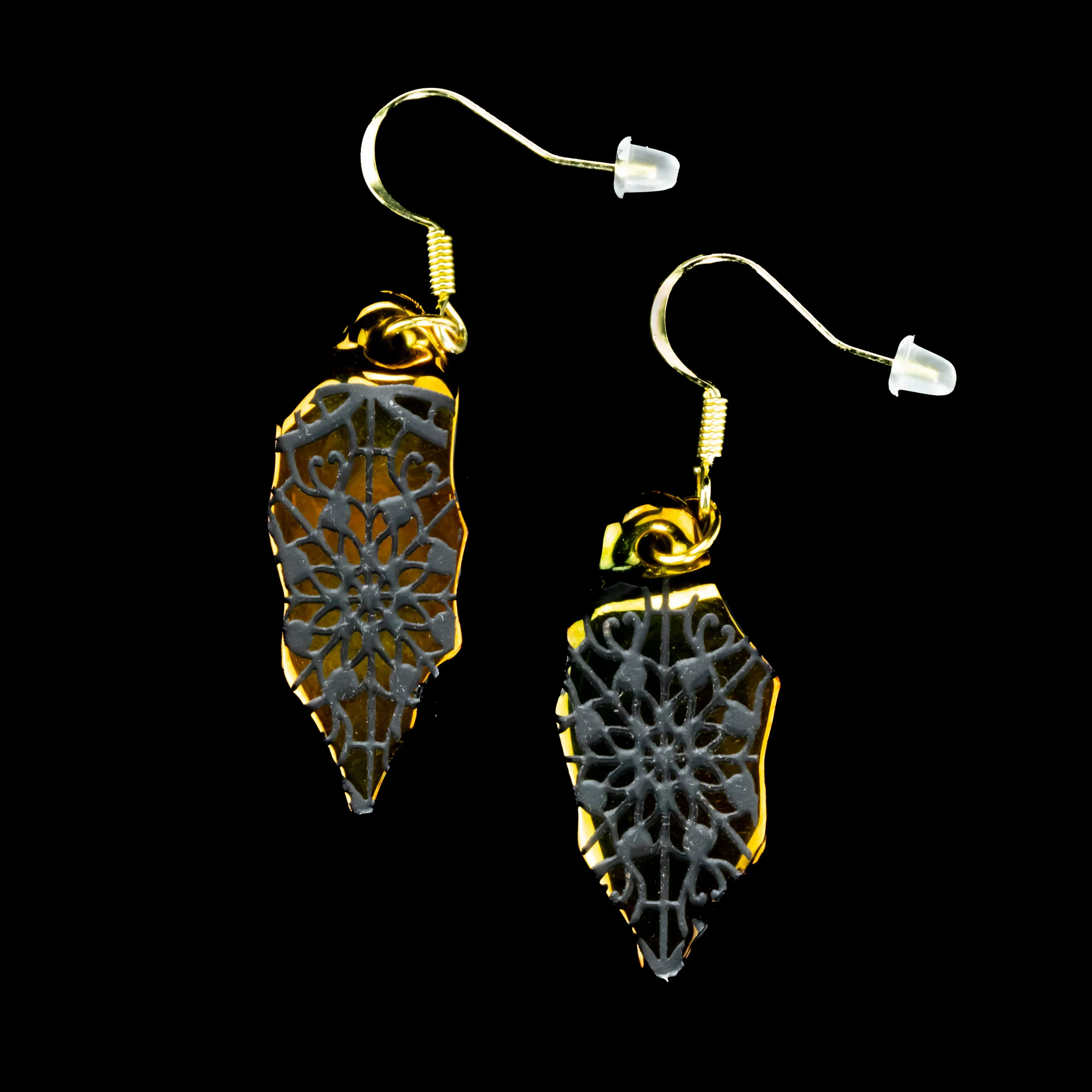 Green T - Artifact Earrings - Image 2