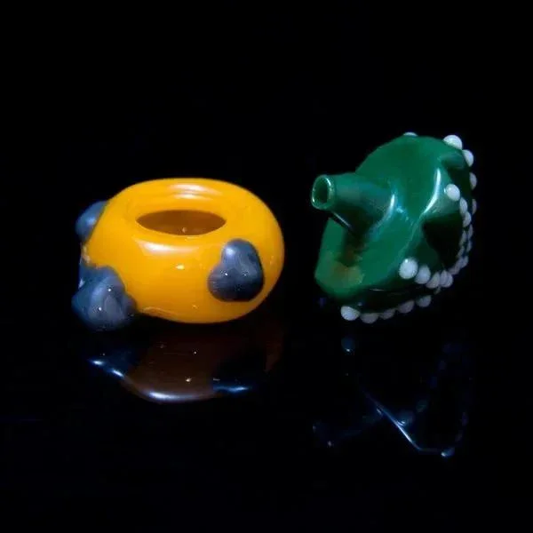 Grimm Glass x Greg Wilson Double Layer Cactus Rig with Carb Cap - Image 2
