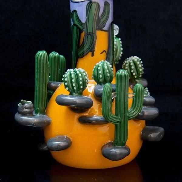Grimm Glass x Greg Wilson Double Layer Cactus Rig with Carb Cap - Image 3