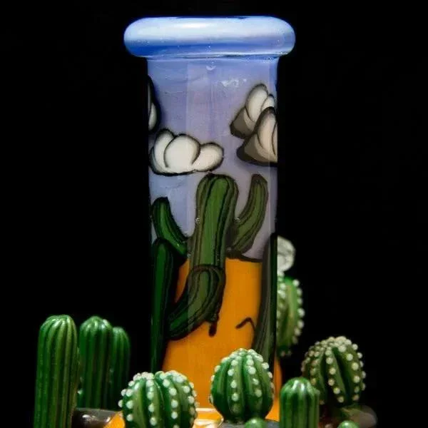 Grimm Glass x Greg Wilson Double Layer Cactus Rig with Carb Cap - Image 4
