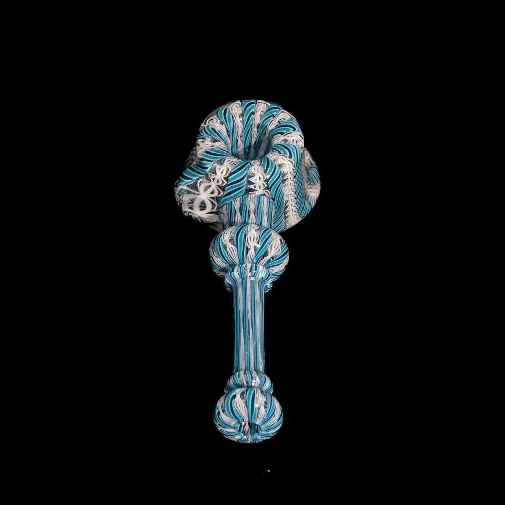 Harold Cooney - Navy & Teal Zanfirico Pocket Hammer - Image 3