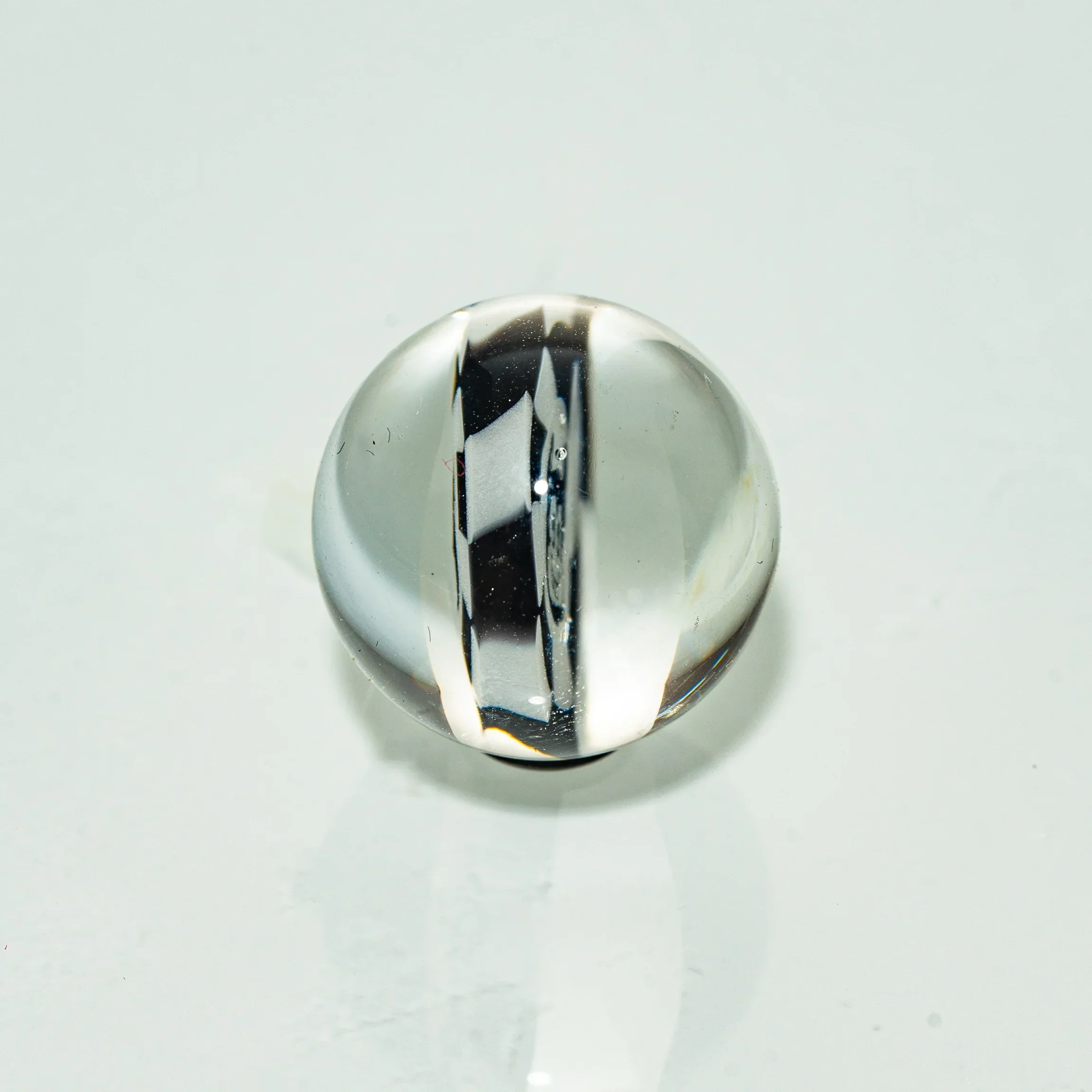 Henry Hollingsworth - Black & White Checkerboard 18MM Marble - Image 2