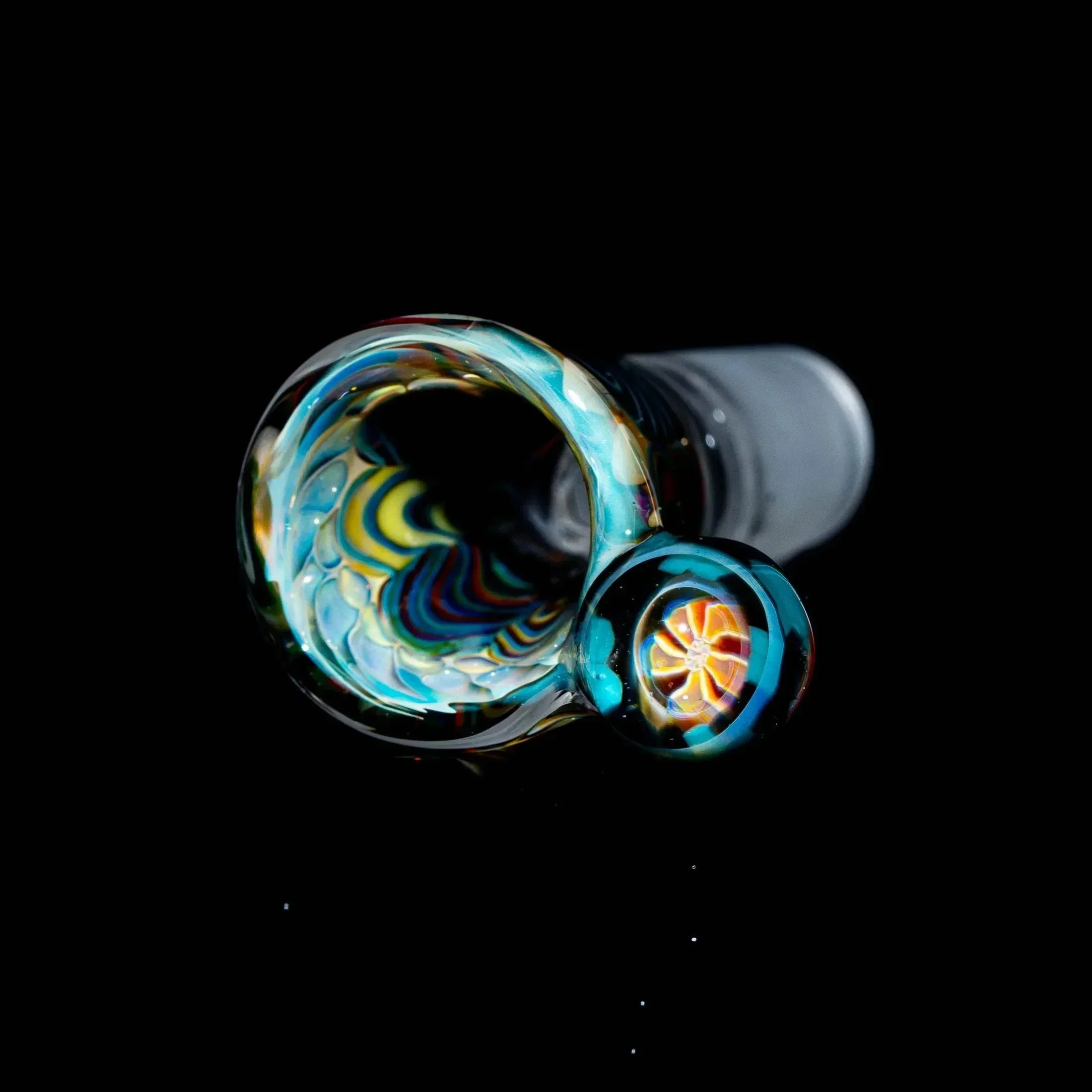 Hermit Glass - 14mm Thumbprint & Fume Slide 3 - Image 3