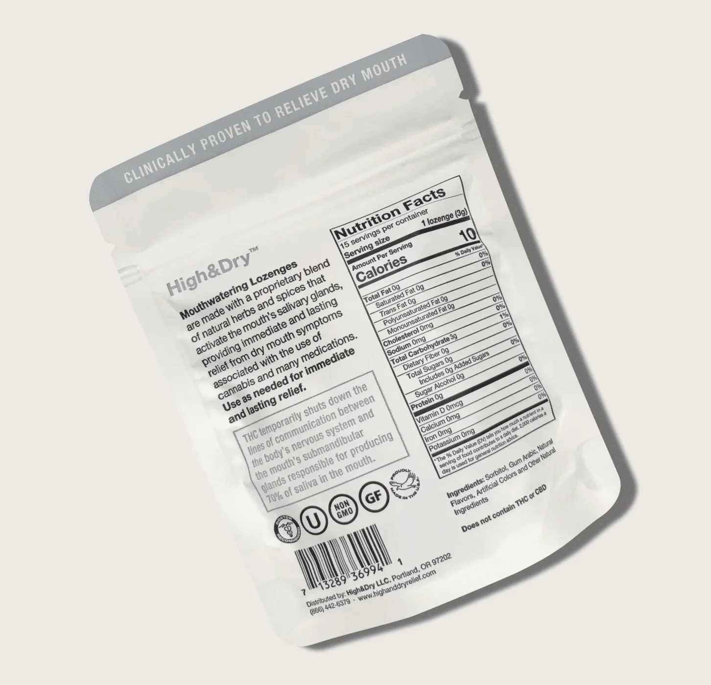High & Dry - Dry Mouth Lozenges - Image 3