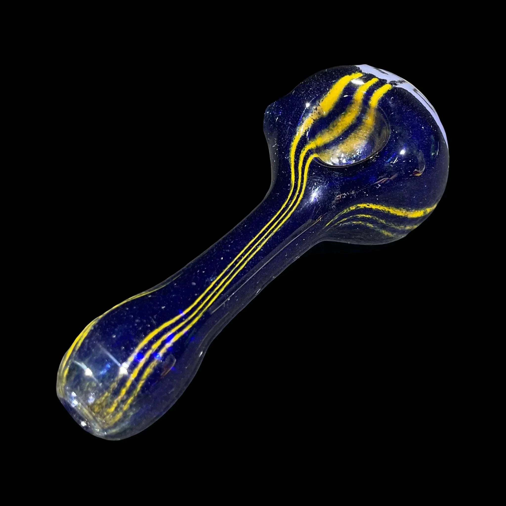 Hoffman Glass - Purple, Yellow, & Blue Mini Caesar Spoon - Image 2