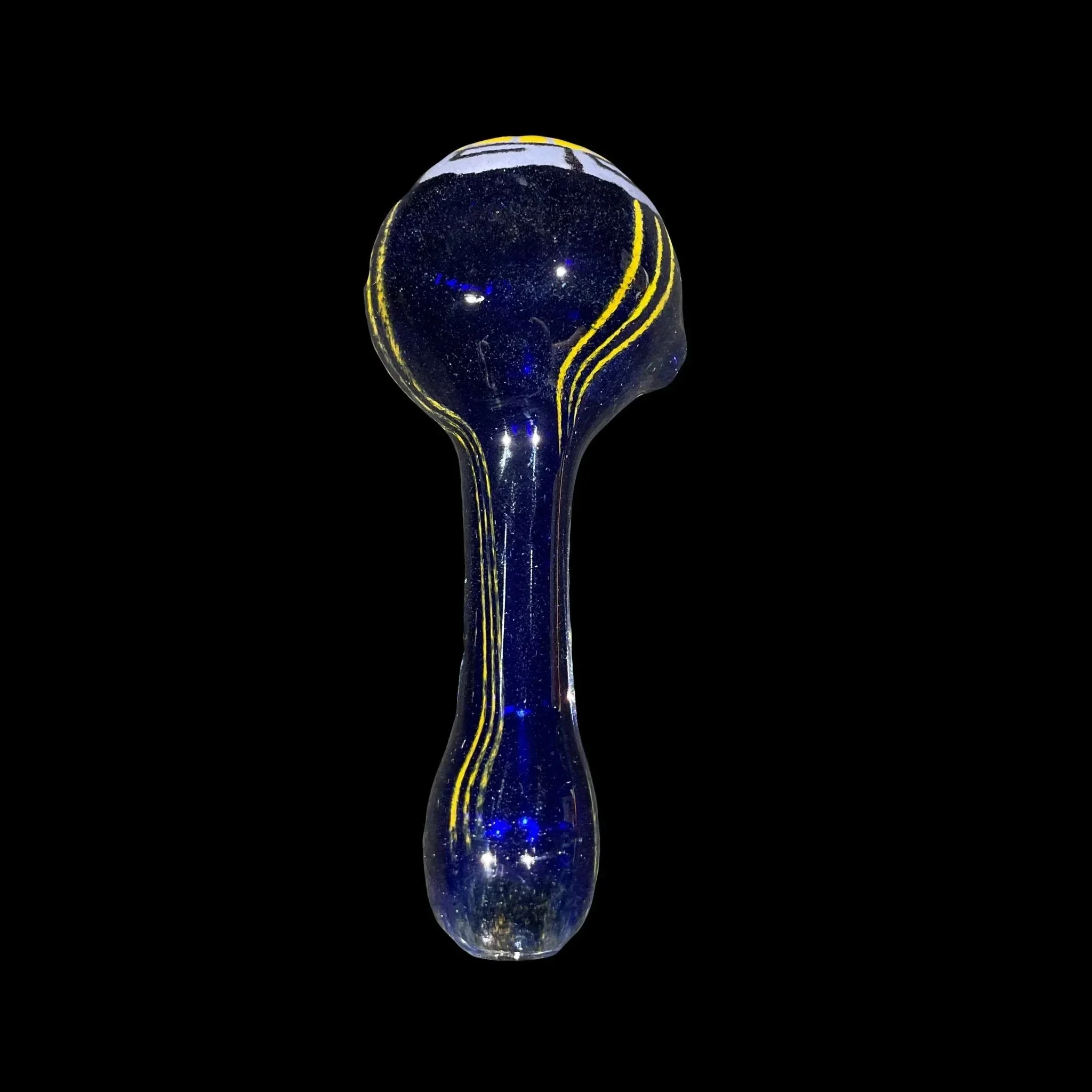 Hoffman Glass - Purple, Yellow, & Blue Mini Caesar Spoon - Image 3