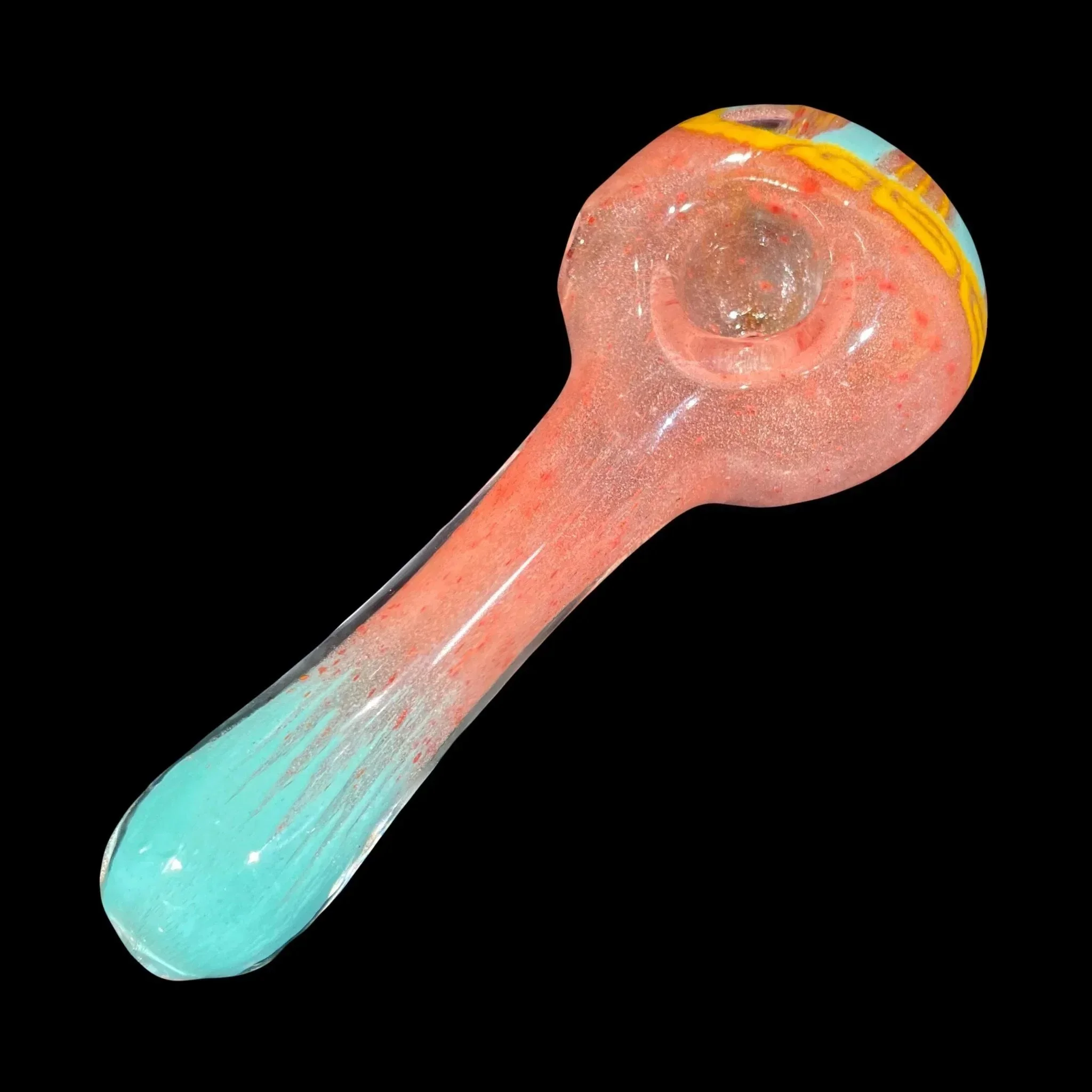 Hoffman Glass - Red Aztek Spoon - Image 2