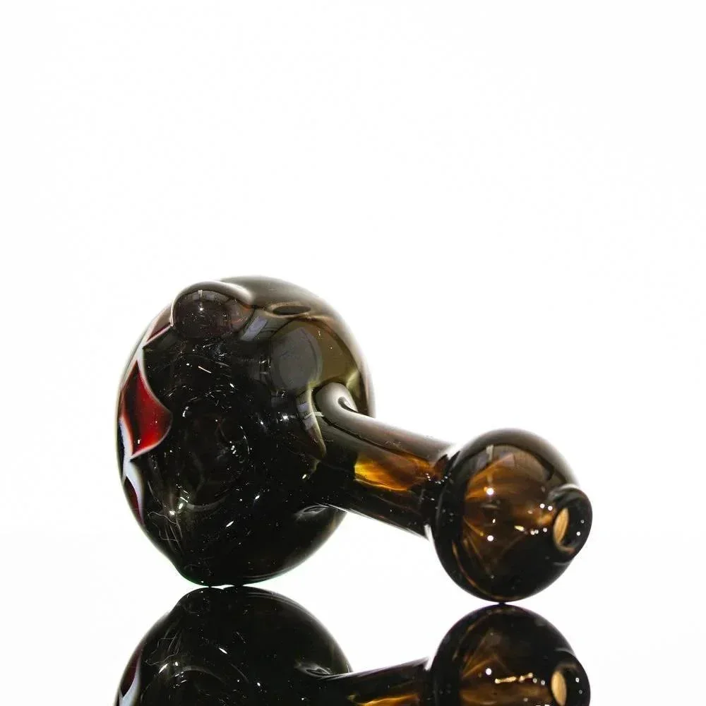 Hot Mess Glass - Black & Red Dotstack Spoon - Image 2