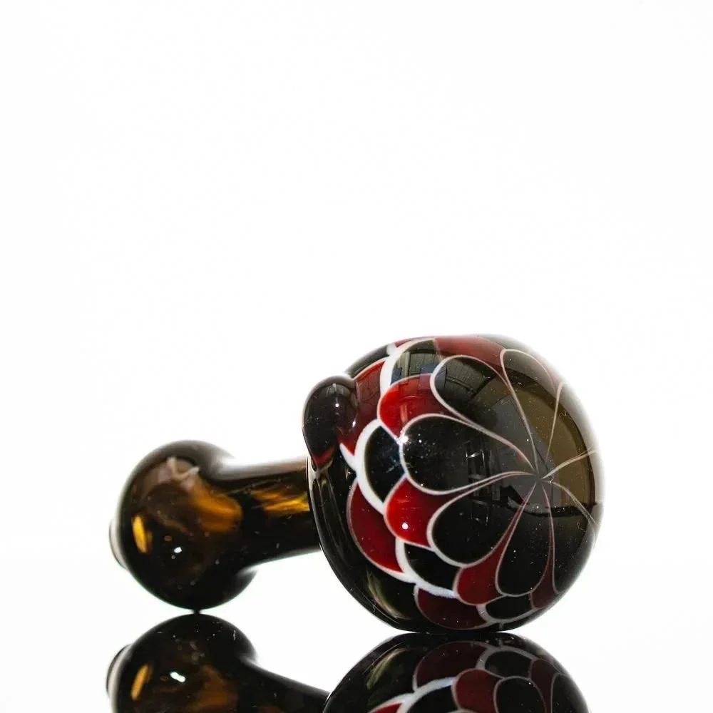 Hot Mess Glass - Black & Red Dotstack Spoon - Image 4