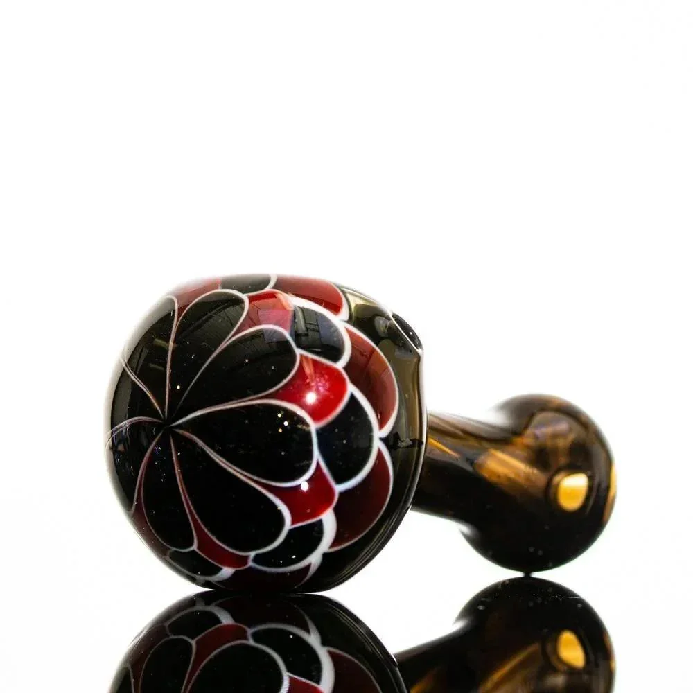Hot Mess Glass - Black & Red Dotstack Spoon - Image 5