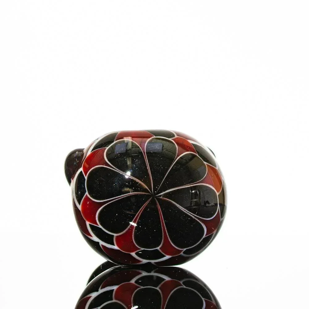 Hot Mess Glass - Black & Red Dotstack Spoon - Image 6
