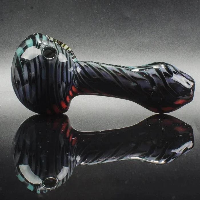 Hot Mess Glass - Dark Rainbow Spoon - Image 4
