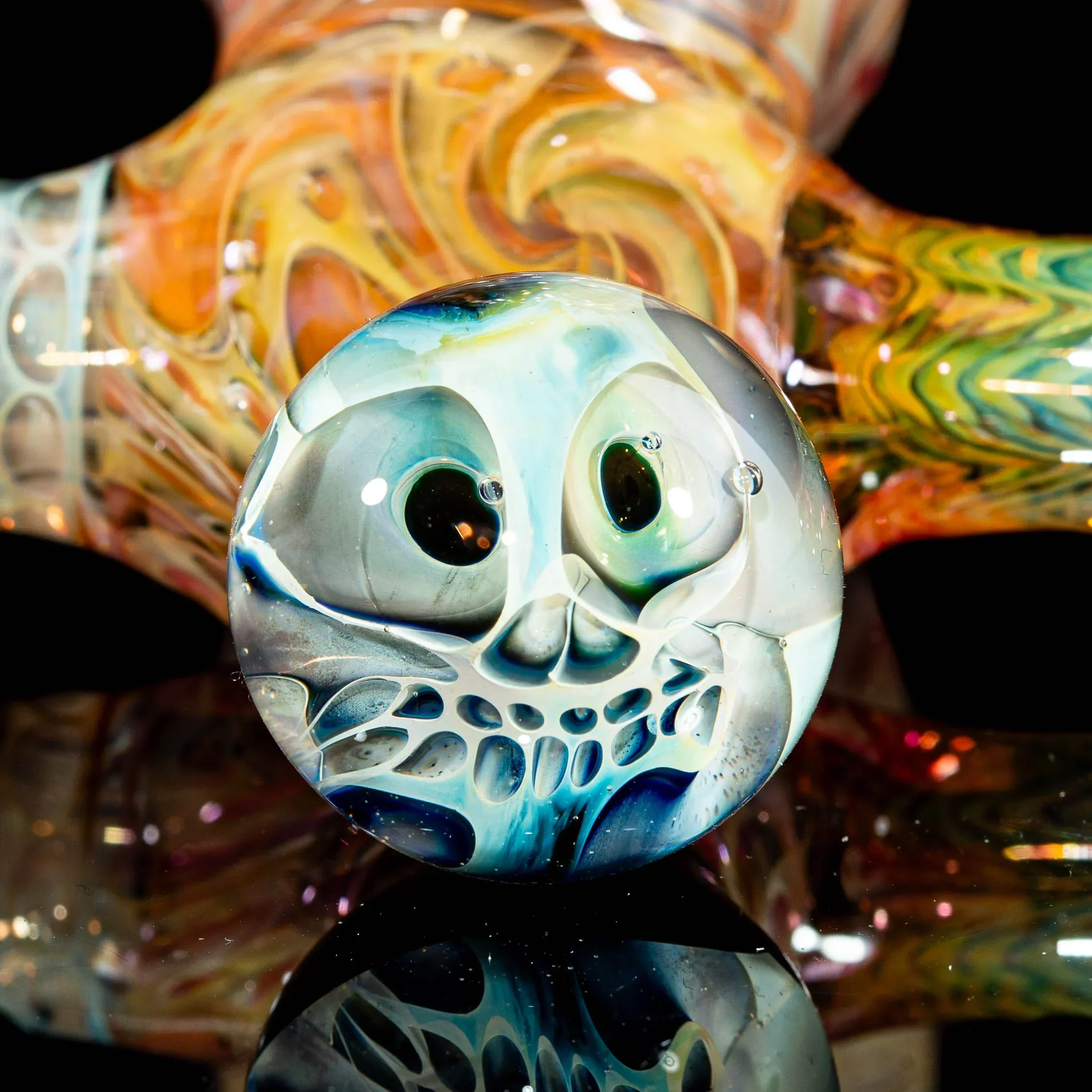 Hugh Glass - Dotbox Skull Sidebowl - Image 6