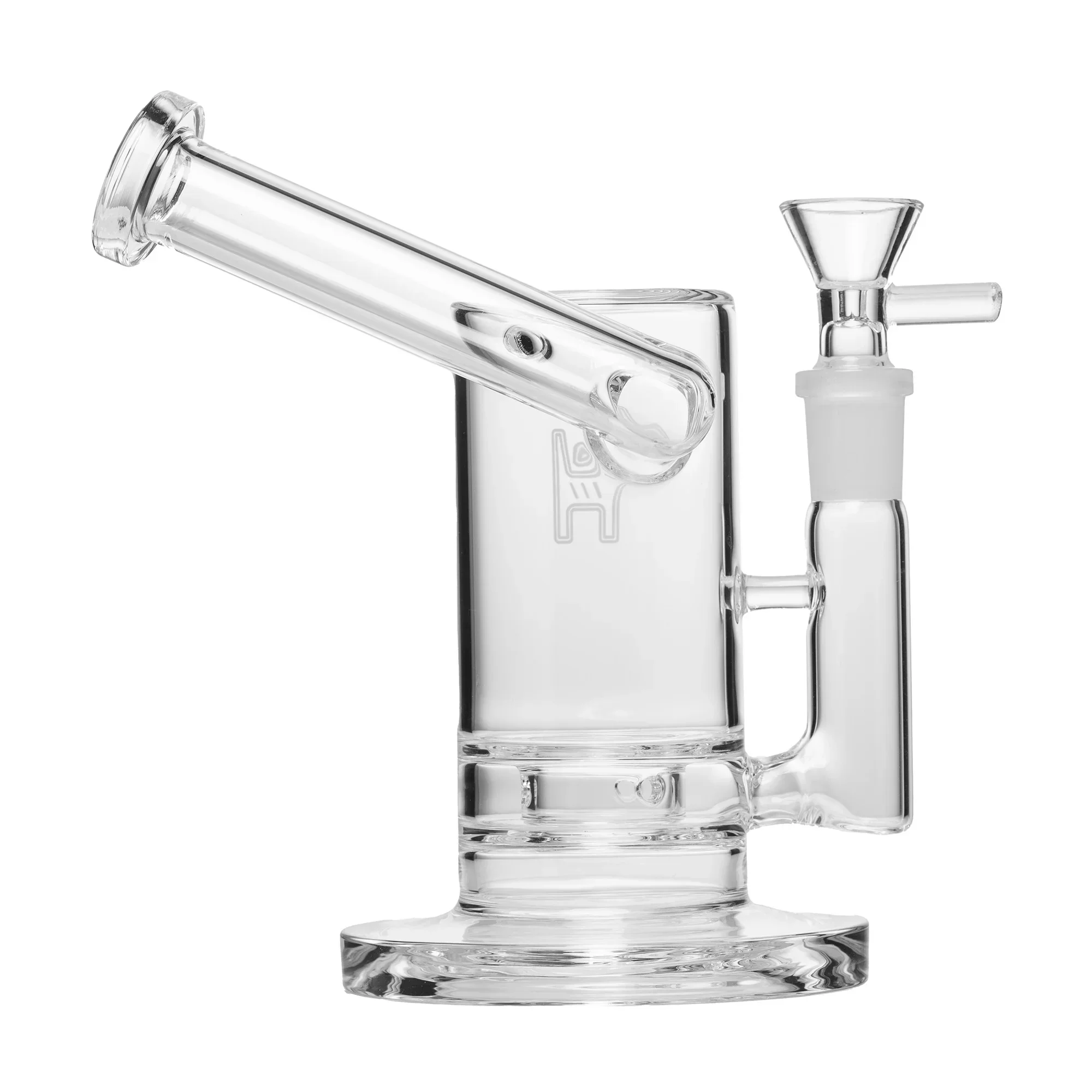 Human Grade - Clear 14mm Sidecar Bubbler - Image 3