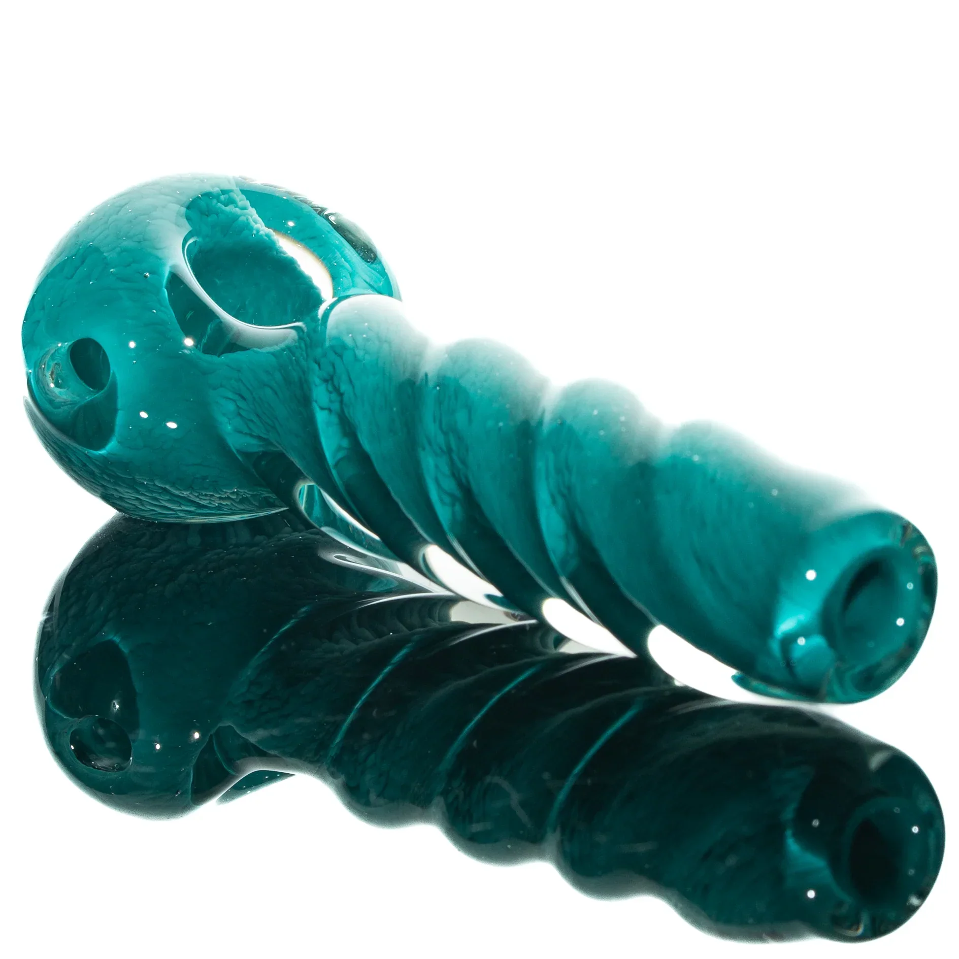 Humboldt Studios - Aqua Azul Frit Twist Spoon - Image 2