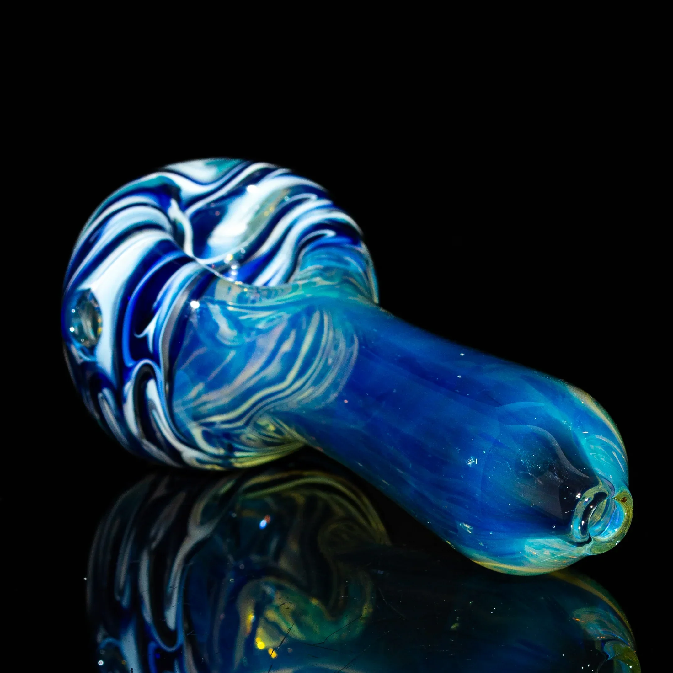 Humboldt Studios - Blue, White & Fume Spoon - Image 2