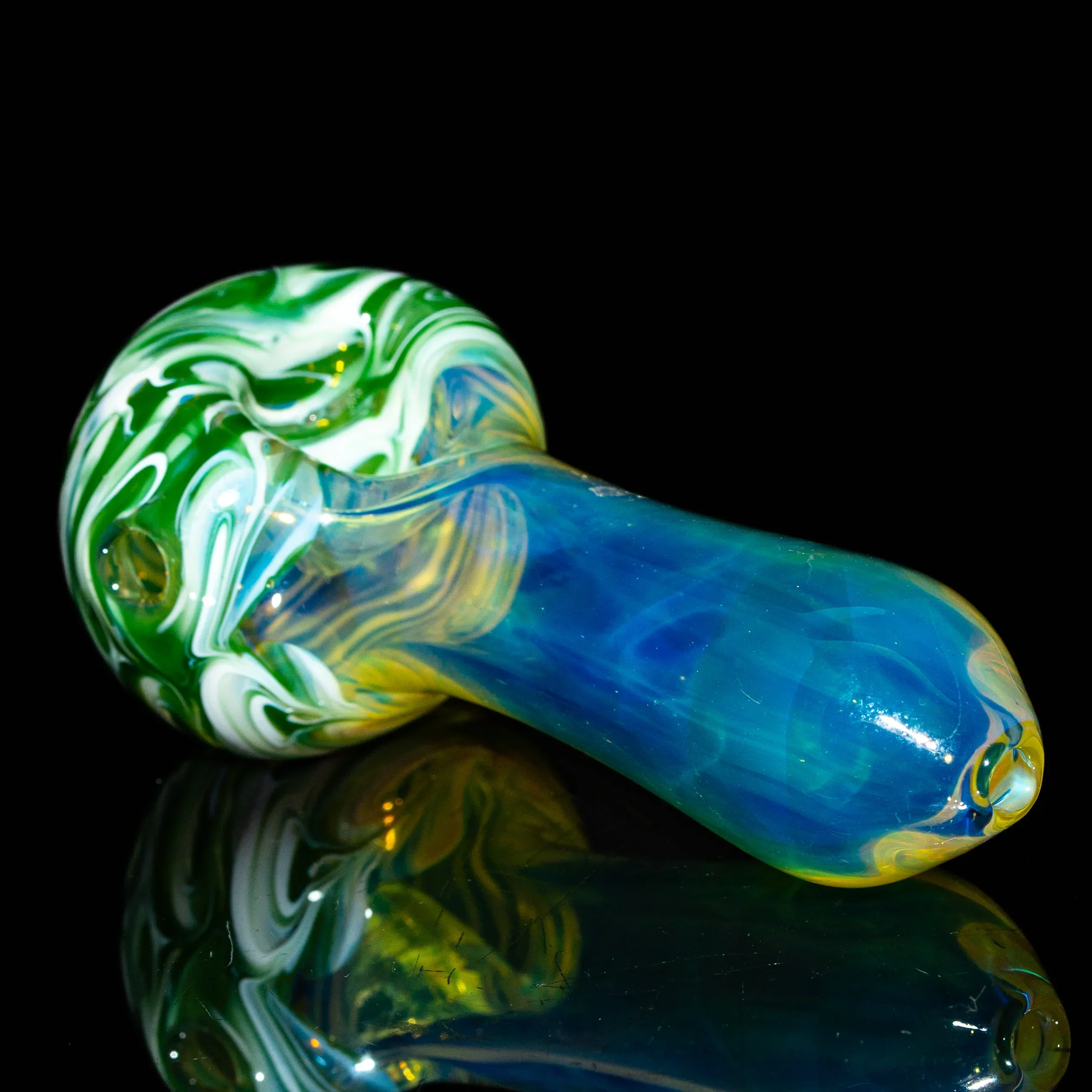 Humboldt Studios - Green, White & Fume Spoon - Image 2