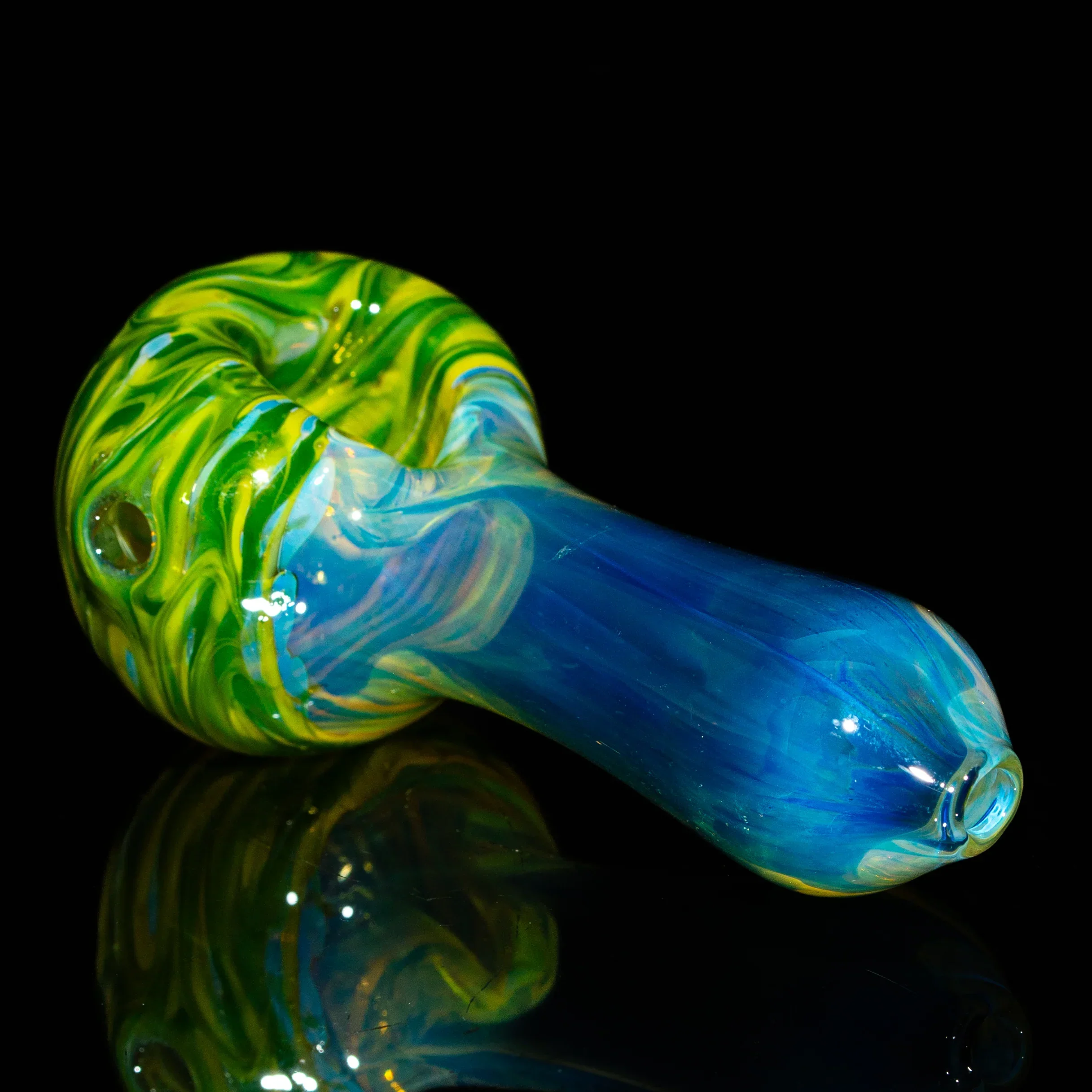 Humboldt Studios - Green, Yellow & Fume Spoon - Image 2