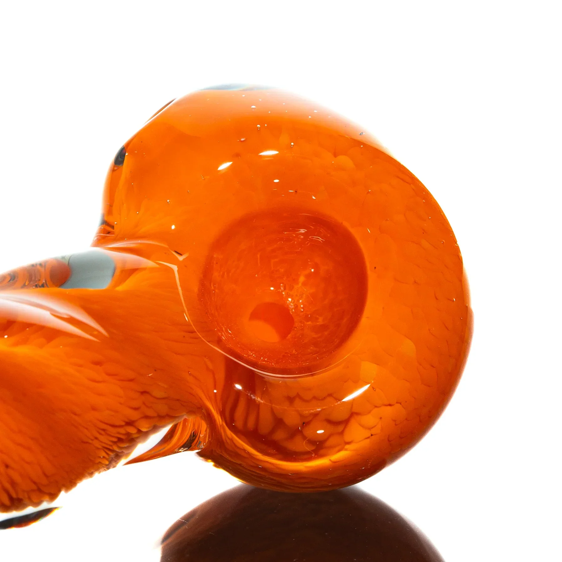 Humboldt Studios - Orange Frit Twist Spoon - Image 3