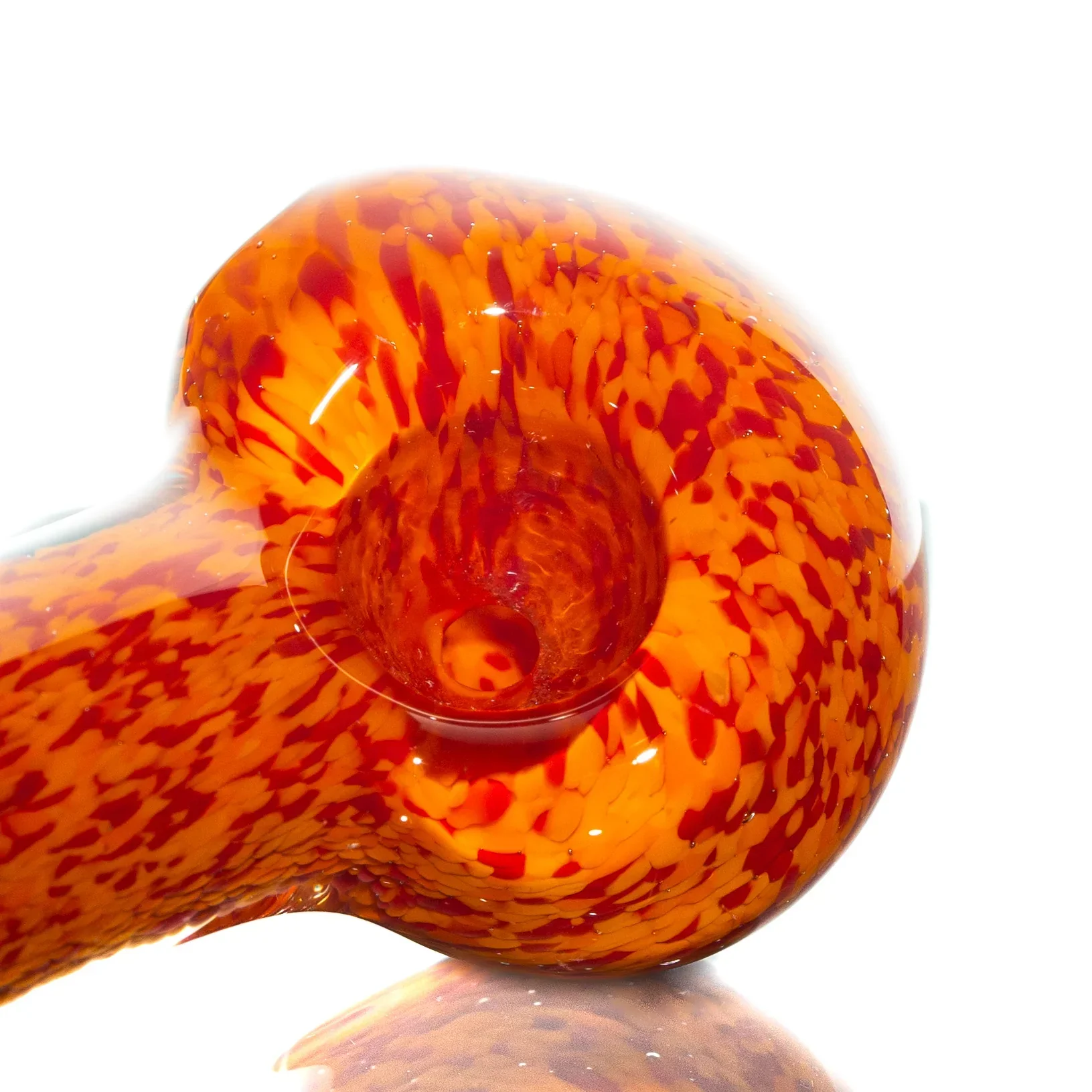 Humboldt Studios - Orange & Red Frit Spoon - Image 3
