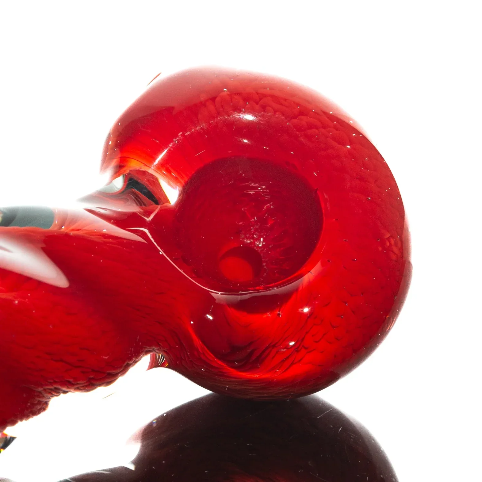 Humboldt Studios - Red Frit Twist Spoon - Image 3