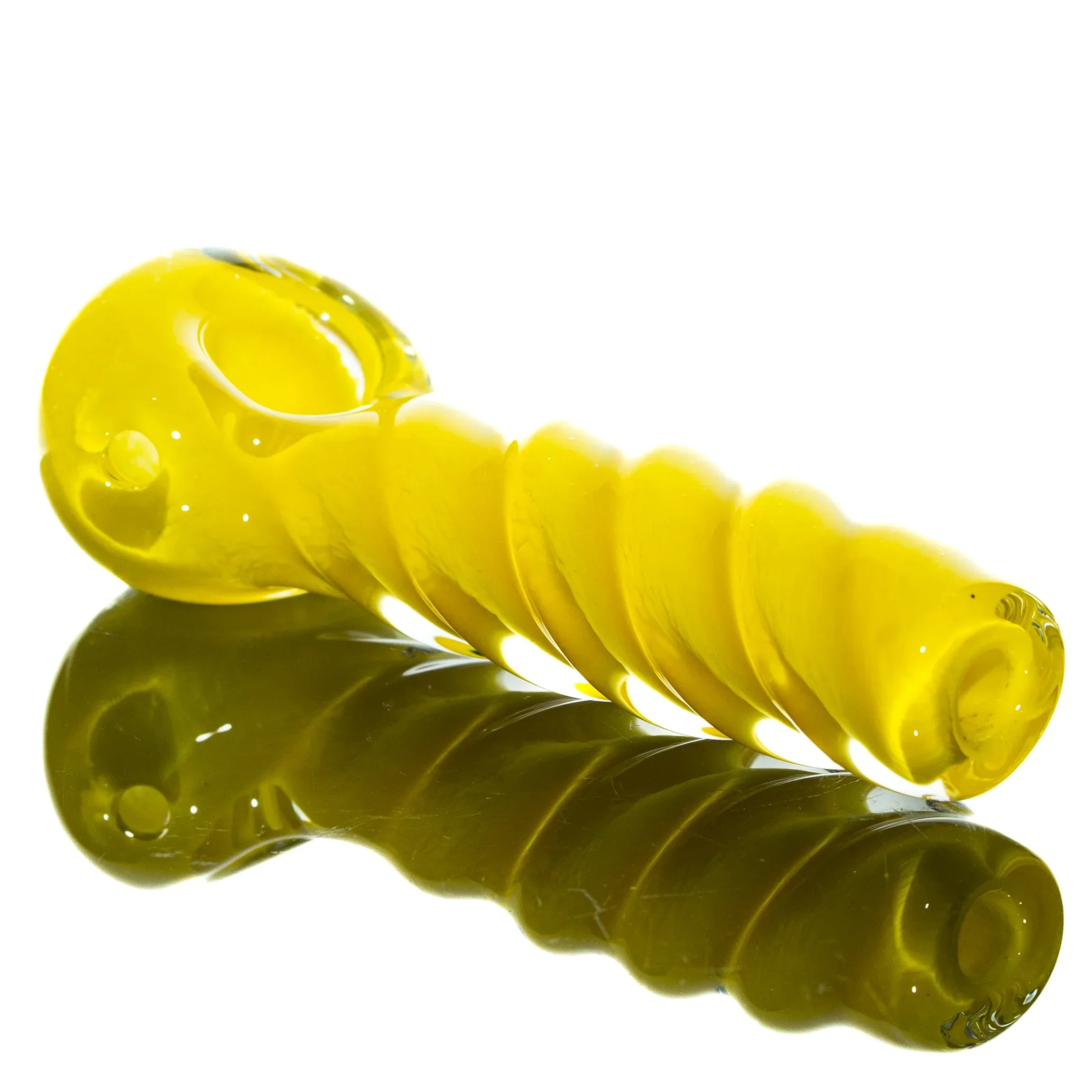 Humboldt Studios - Yellow Frit Twist Spoon - Image 2