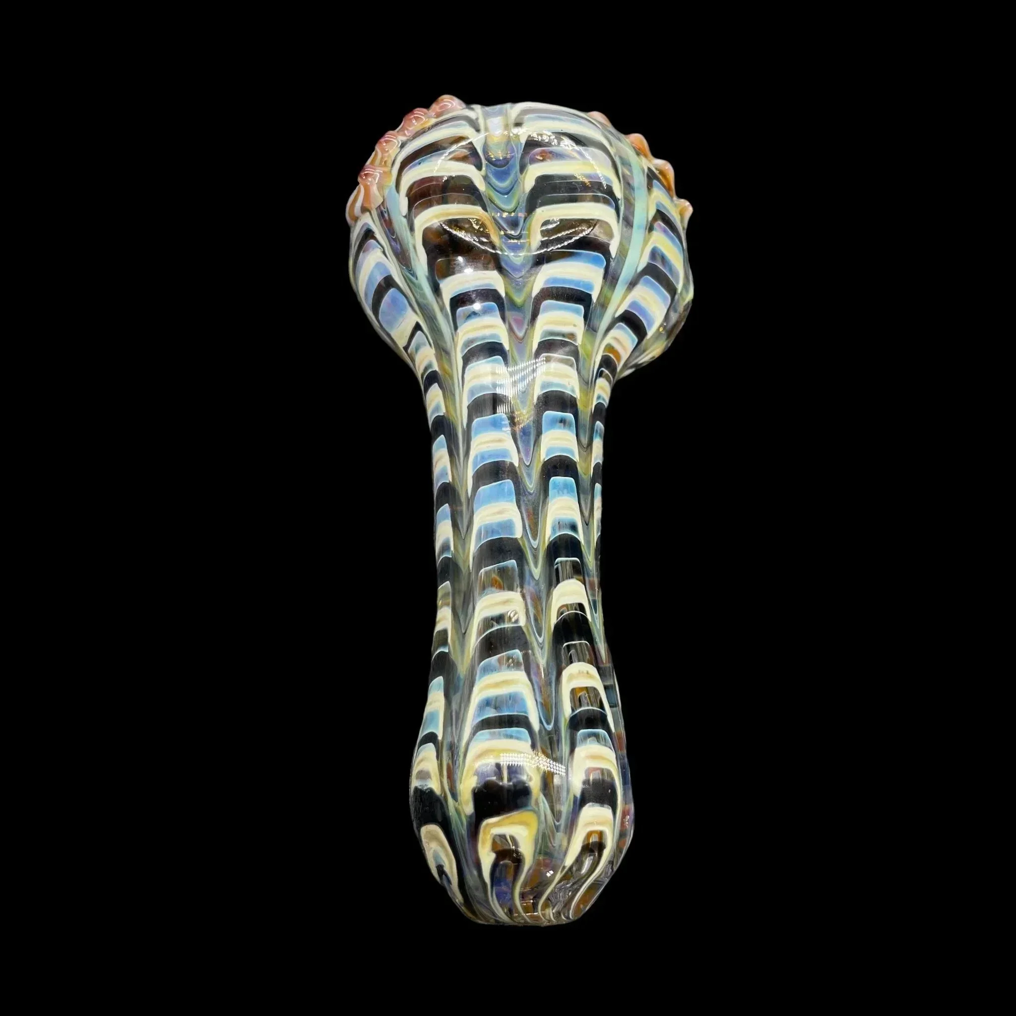 I Love Frank - Brown Wrap & Rake Owl Pipe - Image 4