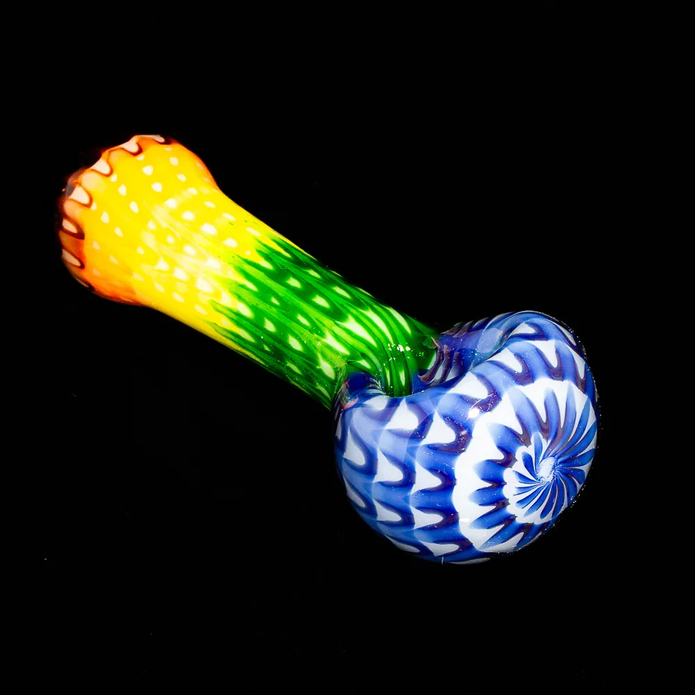 Izlow Glass - Rainbow Wrap & Rake Spoon - Image 2