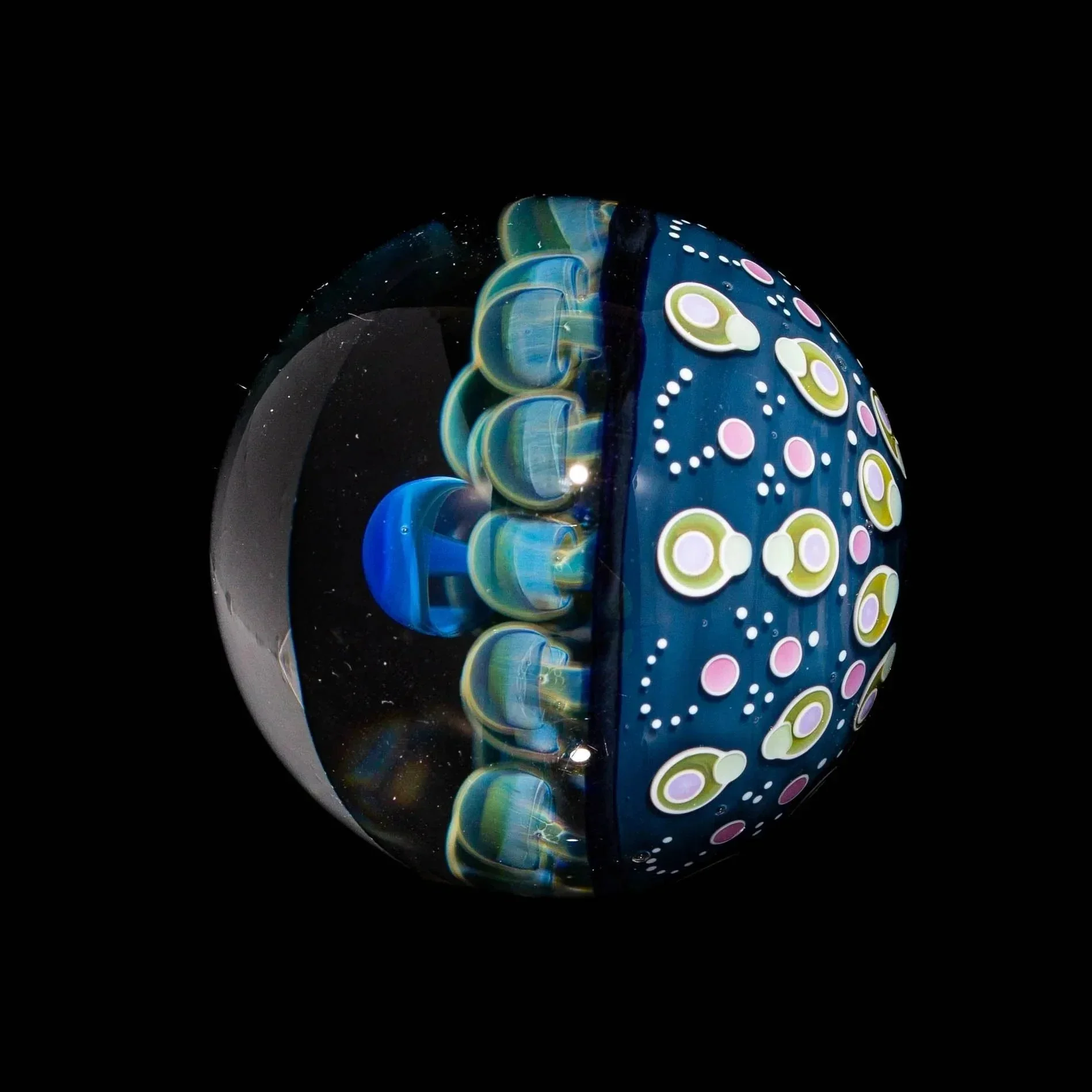 Jays Mibs - Blue Mushroom 39MM Marble - Image 3