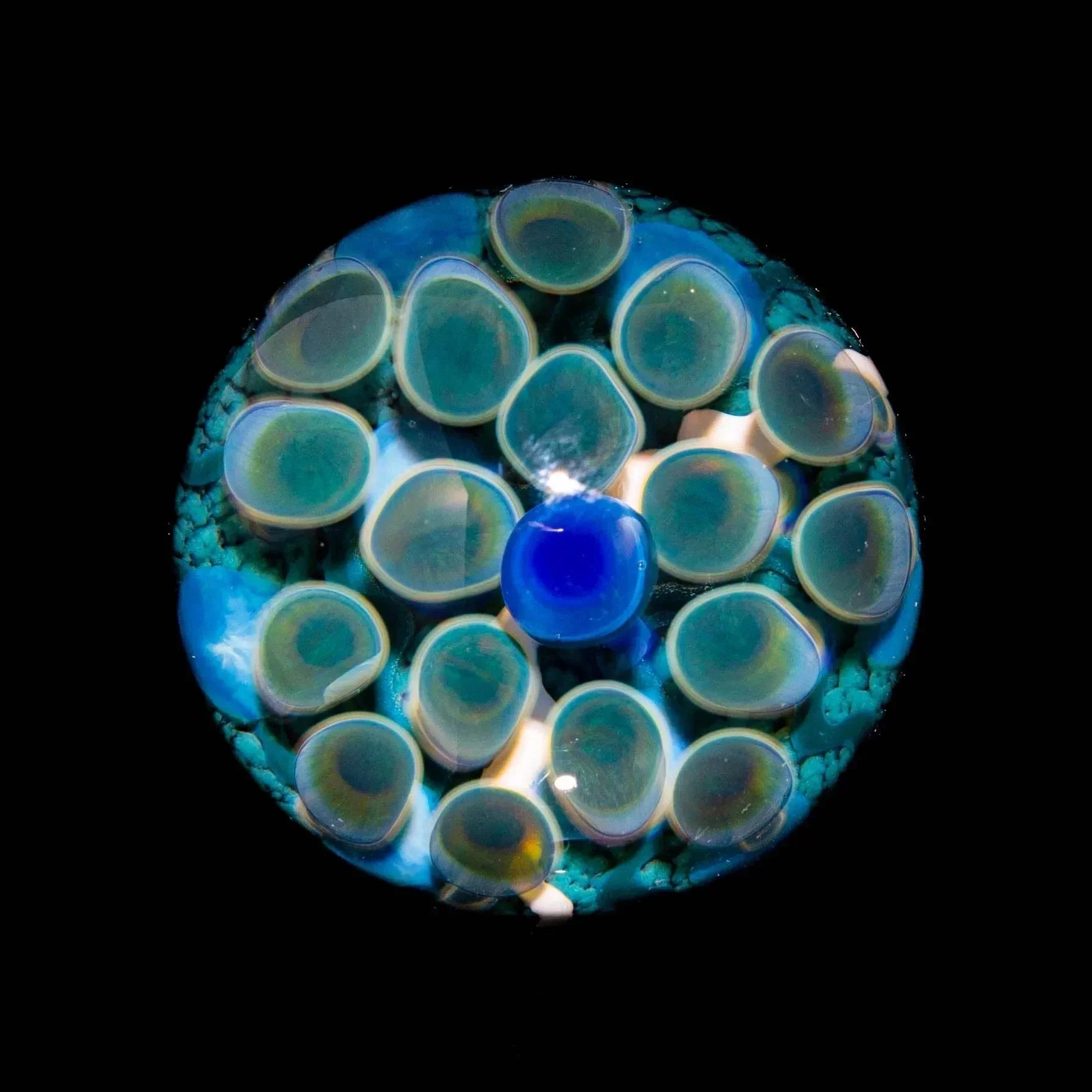 Jays Mibs - Blue Mushroom 39MM Marble - Image 4