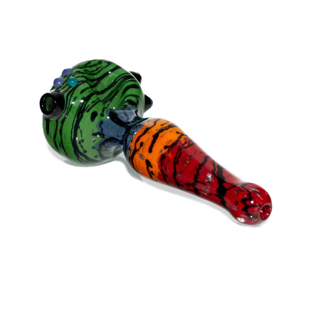 Jeff Spaga - Green Rainbow Wig Wag Cab Spoon - Image 2