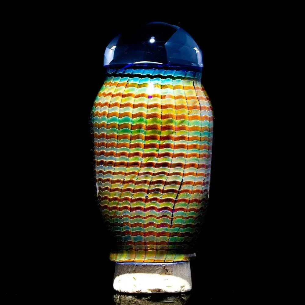 Justin Galante - Cobalt & Fume w/ Dragon's Eye Milli Traveler Nuggifier Jar - Image 2