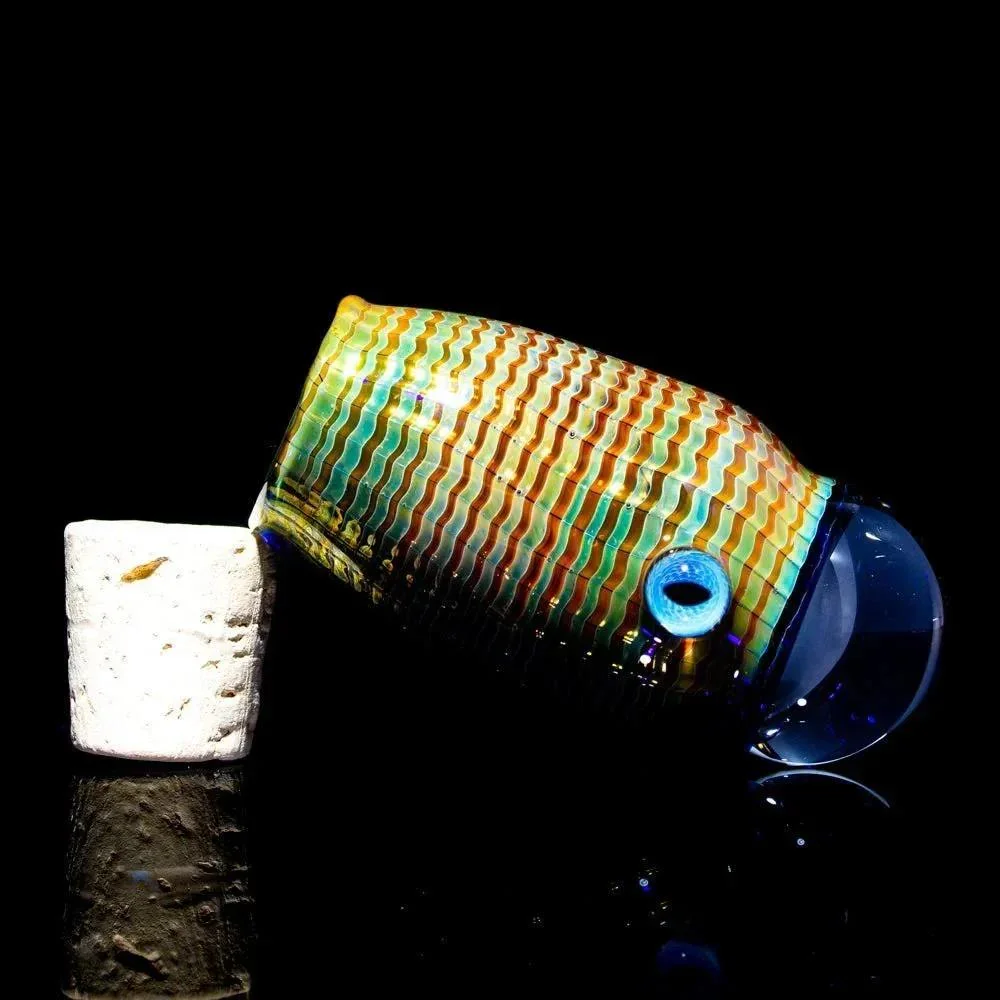 Justin Galante - Cobalt & Fume w/ Dragon's Eye Milli Traveler Nuggifier Jar - Image 3