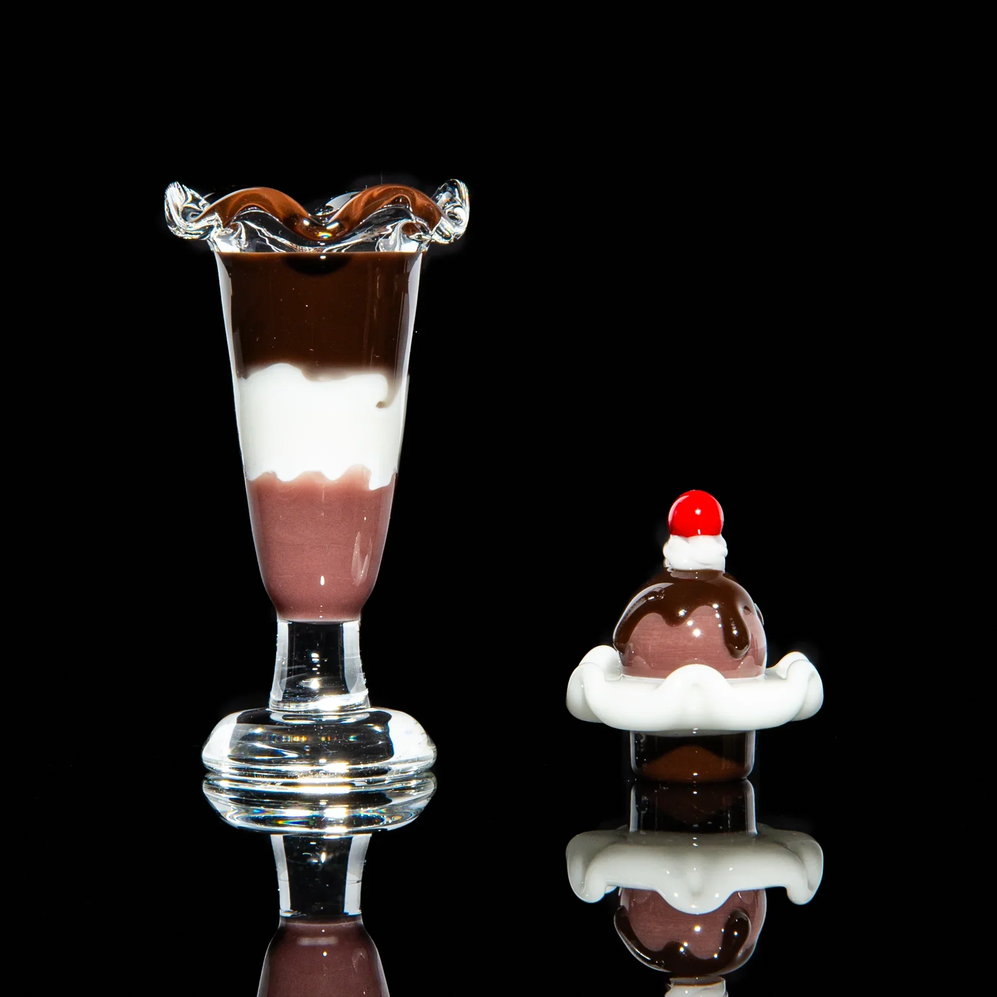 Kaji The Lab - Chocolate Ice Cream Sundae Slurper Set - Image 2