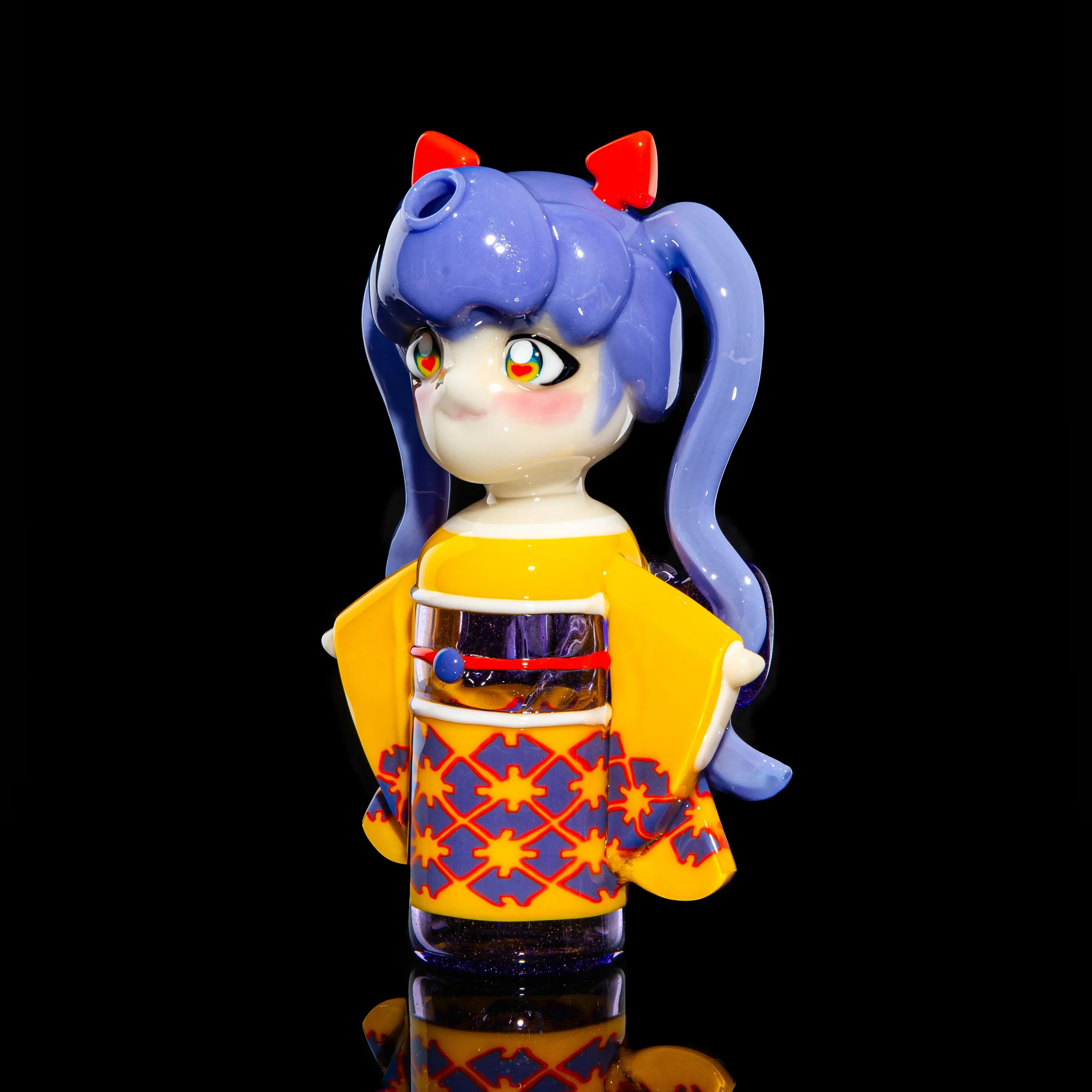 Kaji The Lab - Orange Arrow Kimono Meg - Image 2
